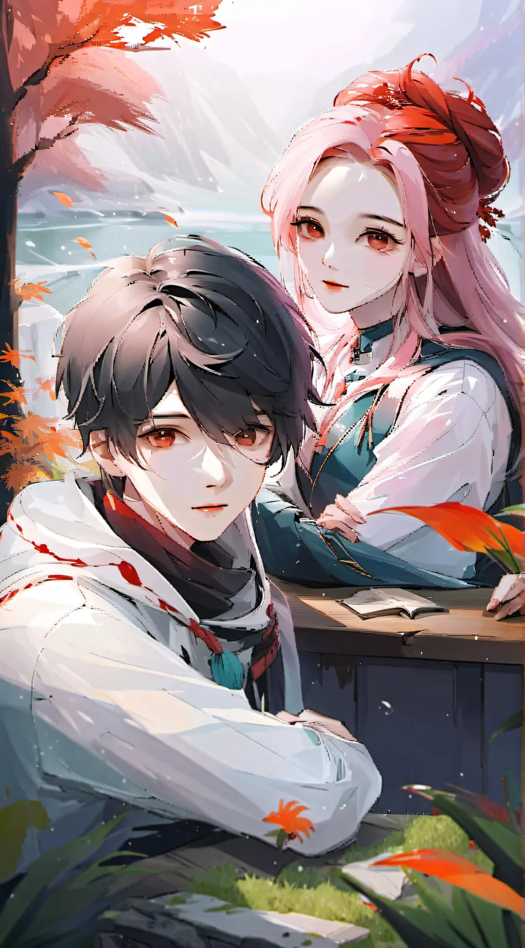 ai character: Best friend will background