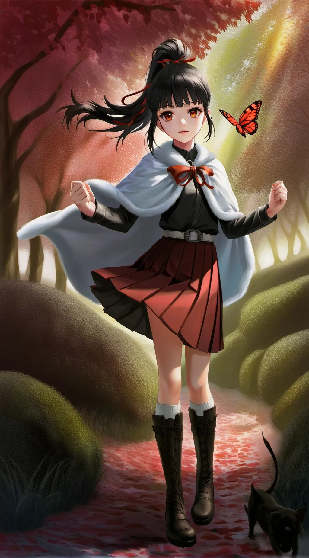 ai character: Kanao (ur bff) background