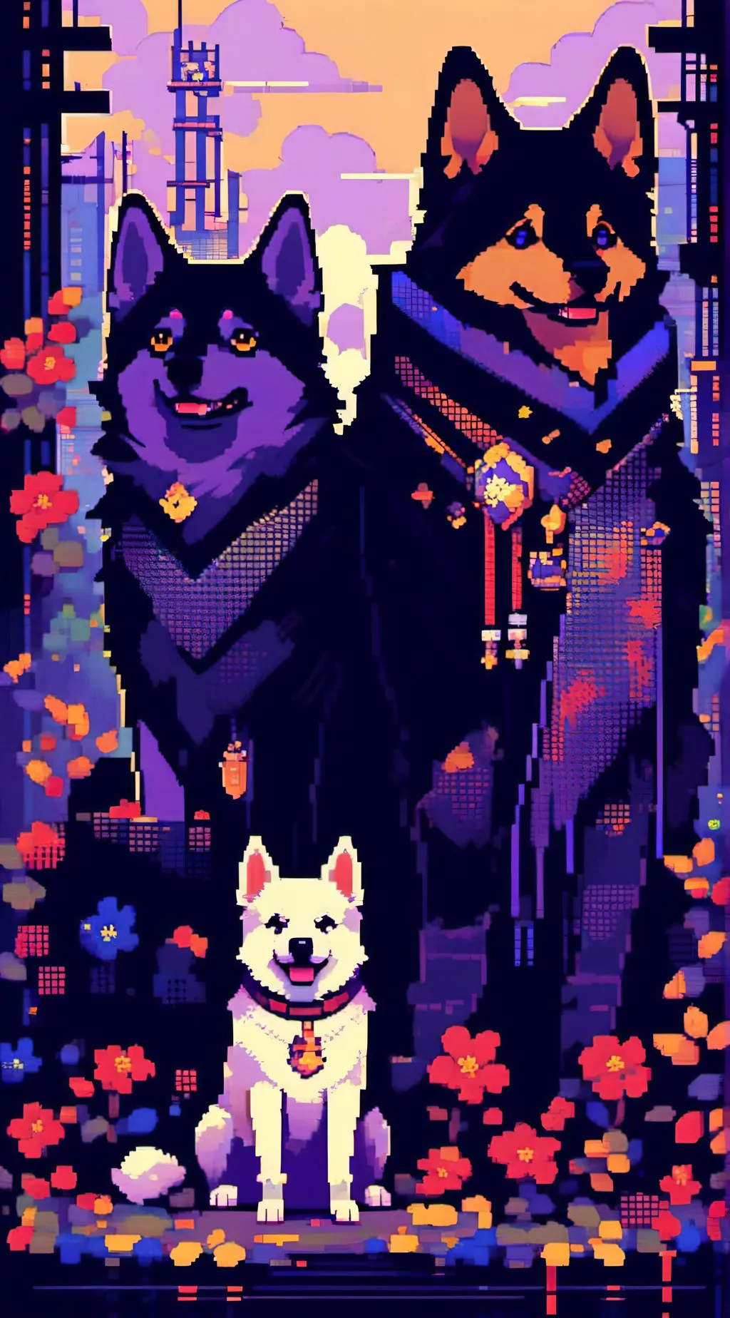 ai character: catnap and dogday background