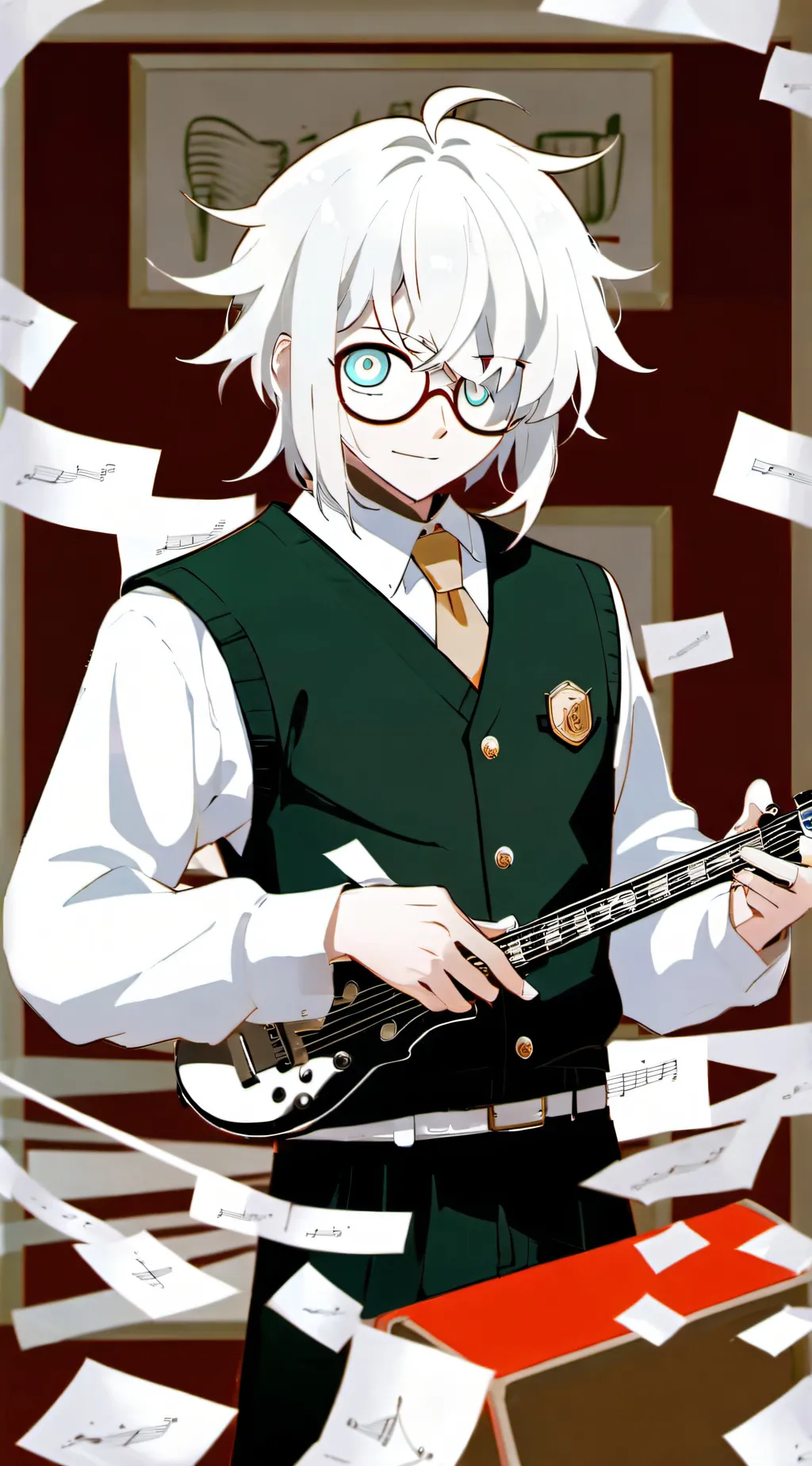 ai character: mister Demi  background