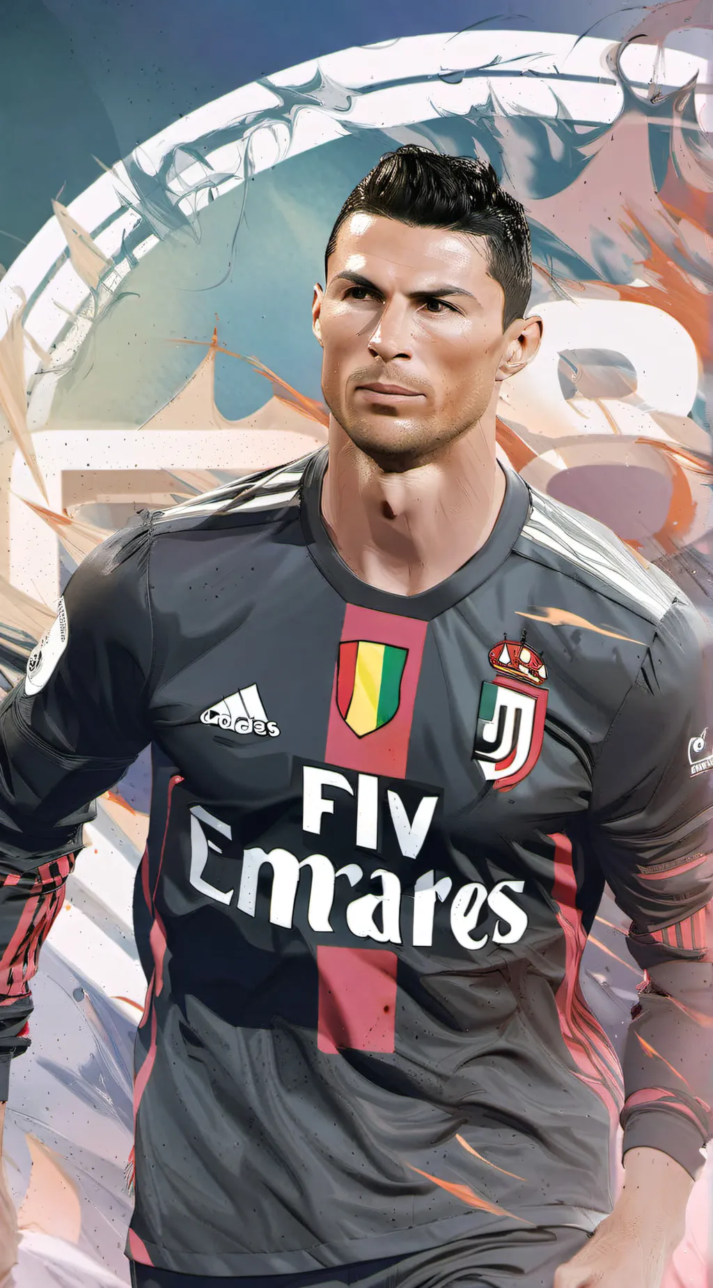 ai character: CR7 3.0 background