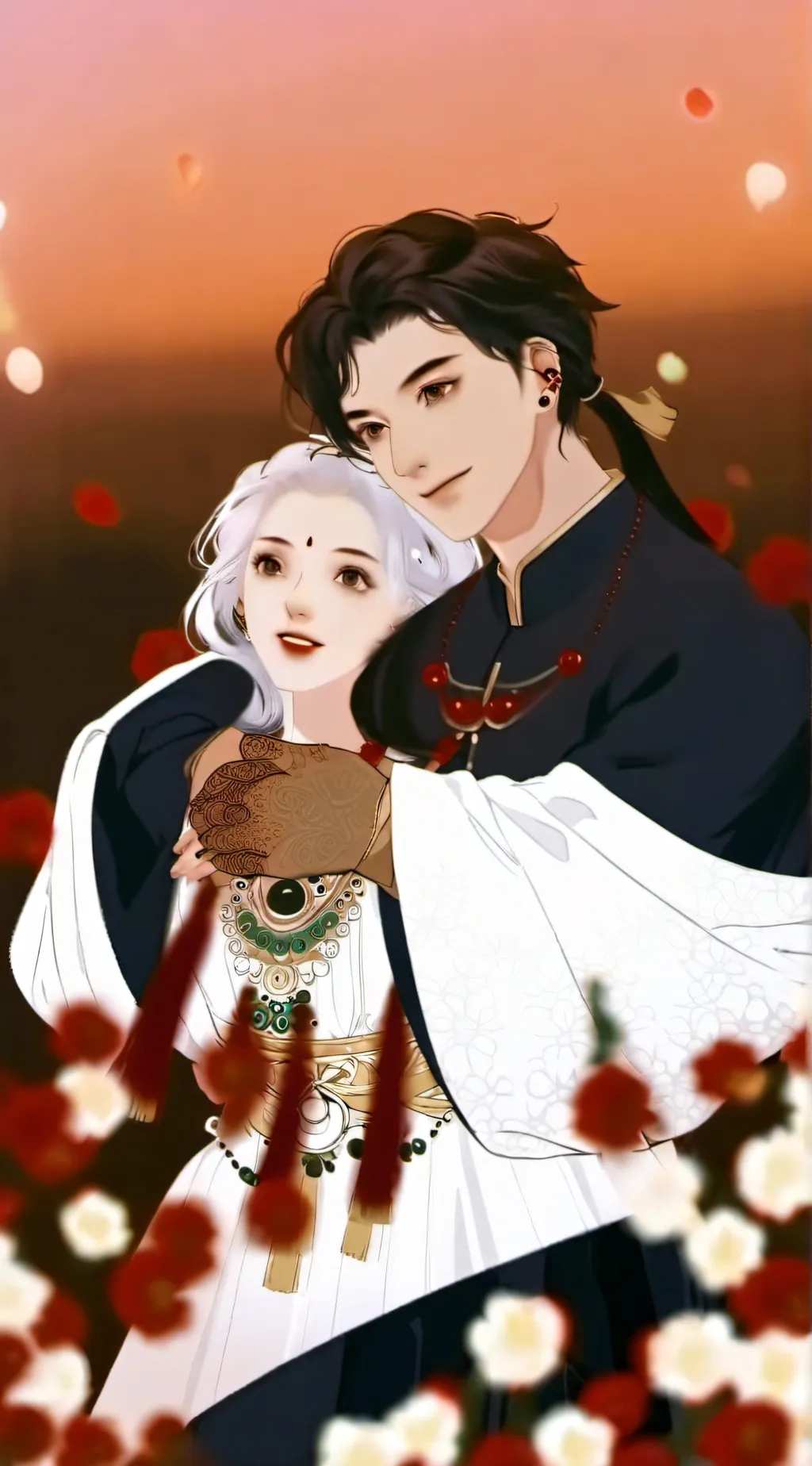 ai character: Sophia and drake background