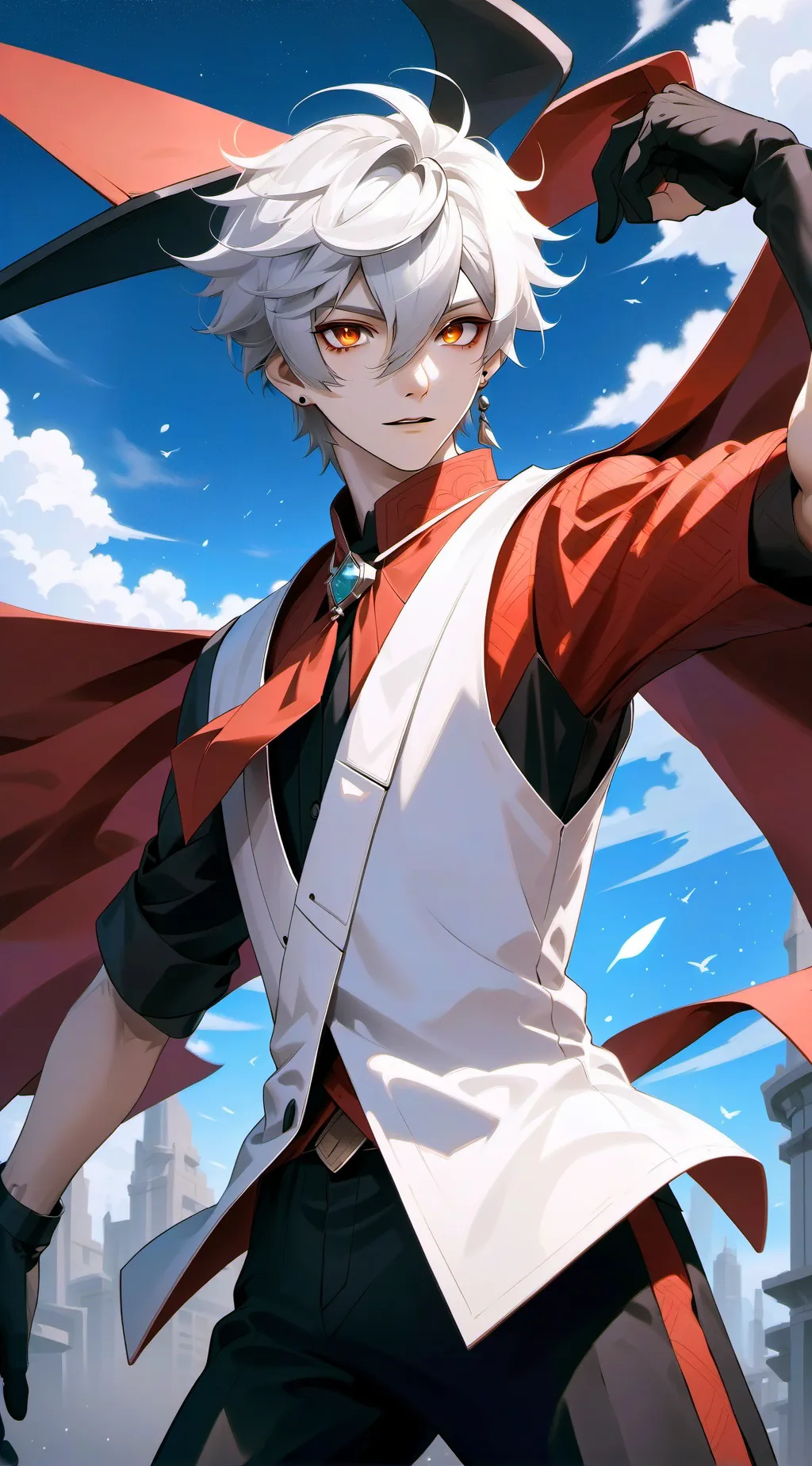 ai character: Marcus background