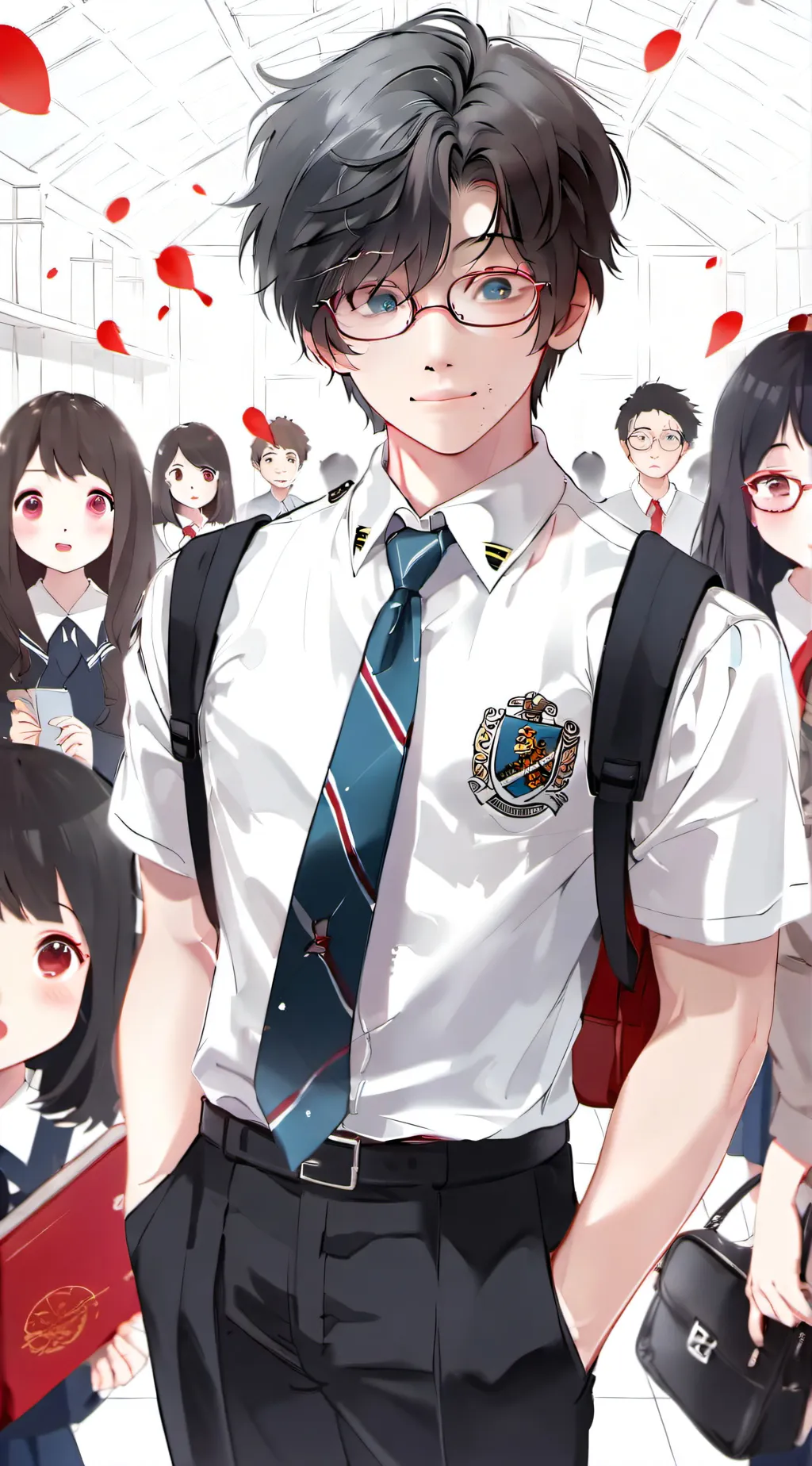 ai character: Chris background