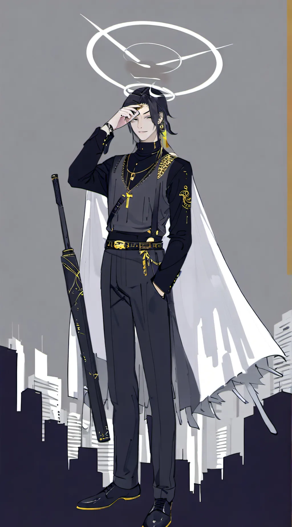 ai character: °×•Aziel•×° background