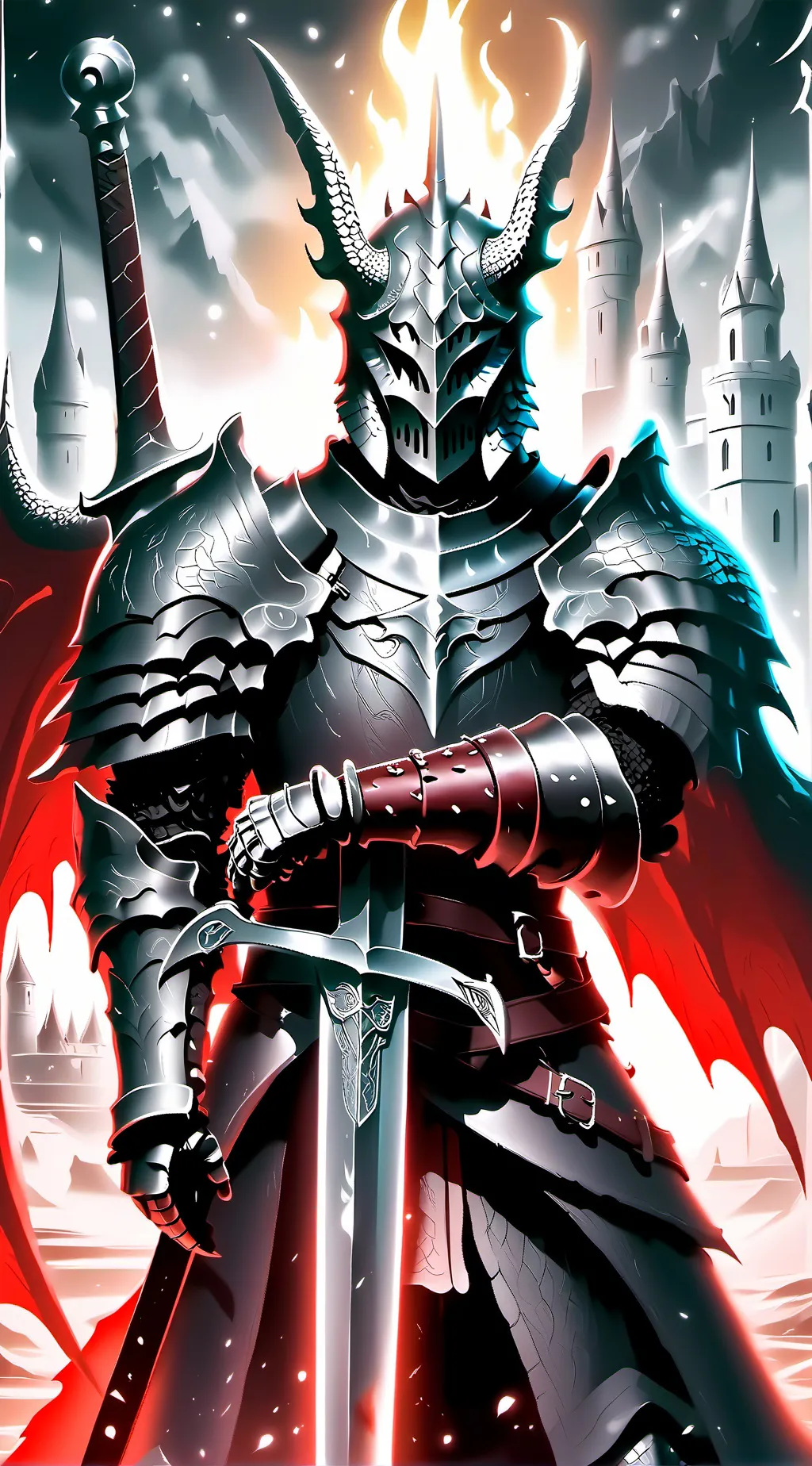 ai character: dragon knight background