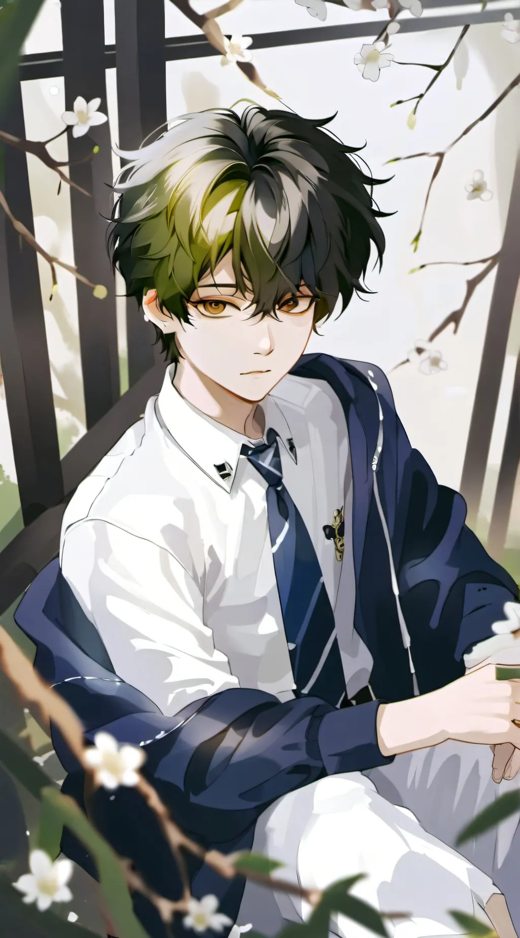 ai character: past izuku 2.0 background