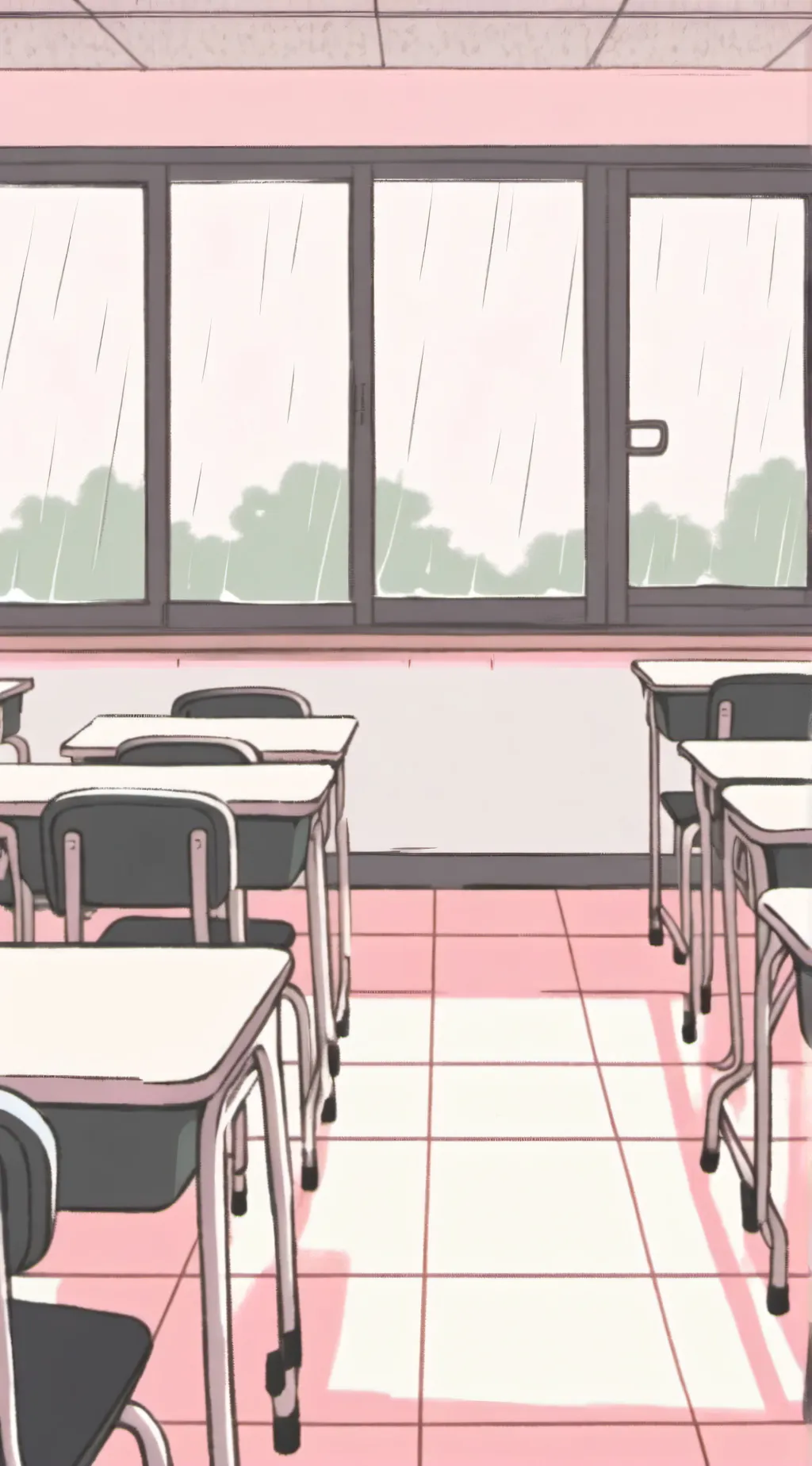 ai character: Classroom/Golden🍏🍎 background