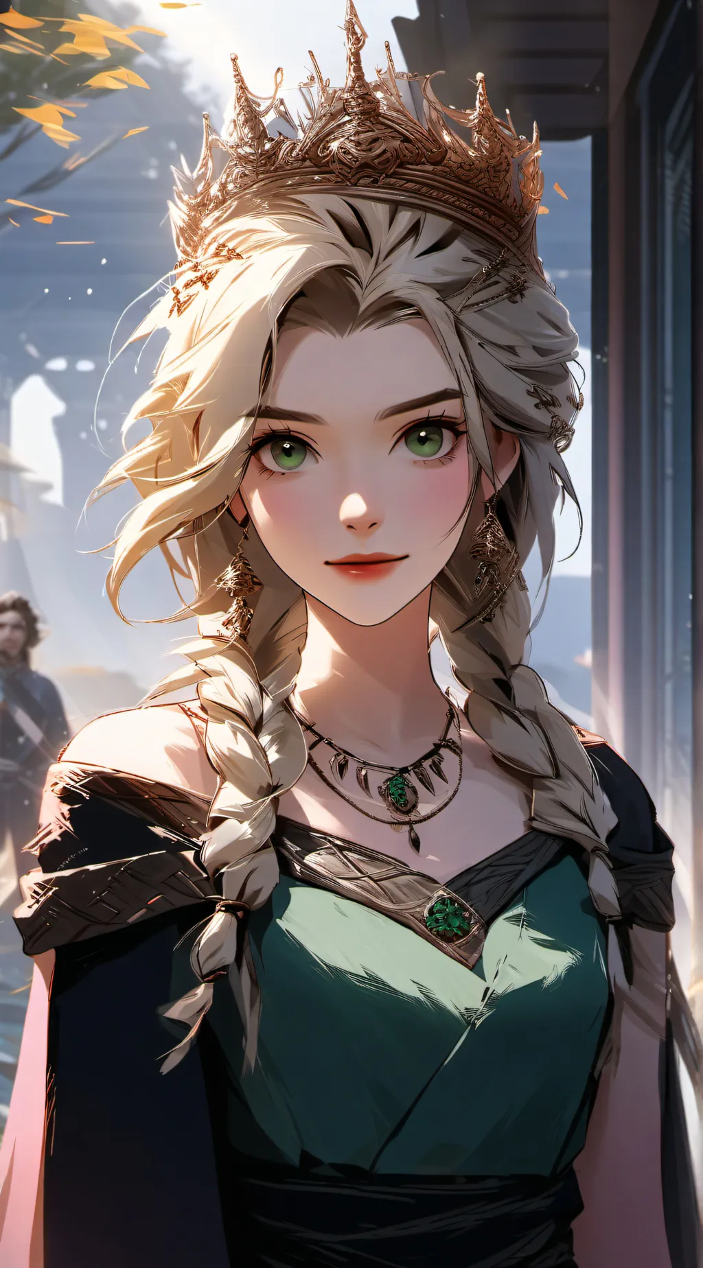 ai character: Princess Rebecca background