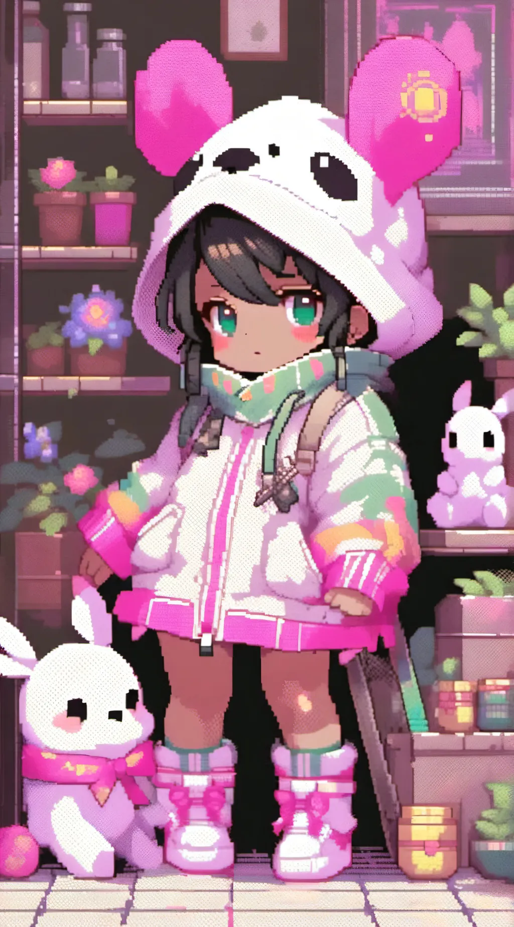 ai character: Lily background