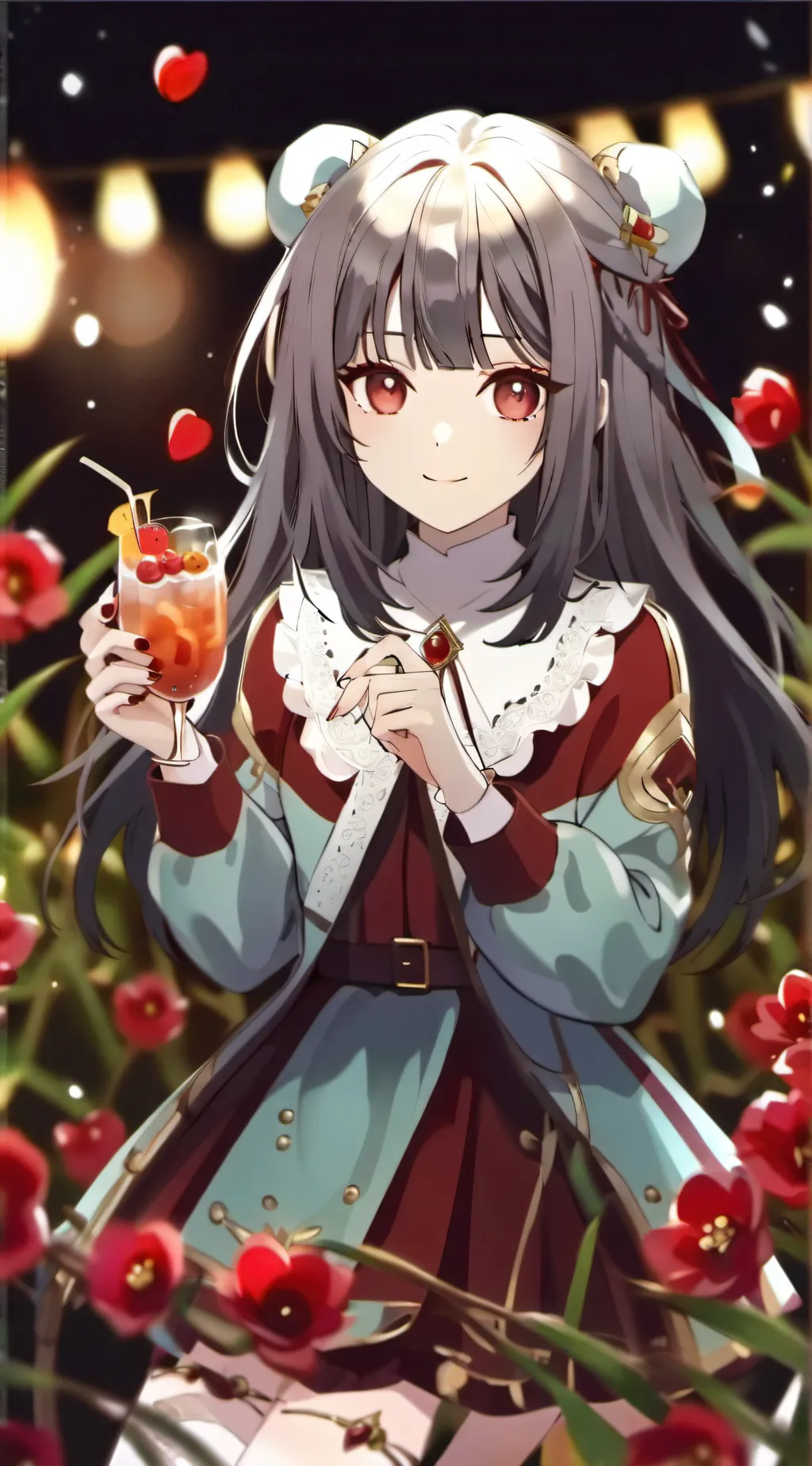 ai character: Ally  background