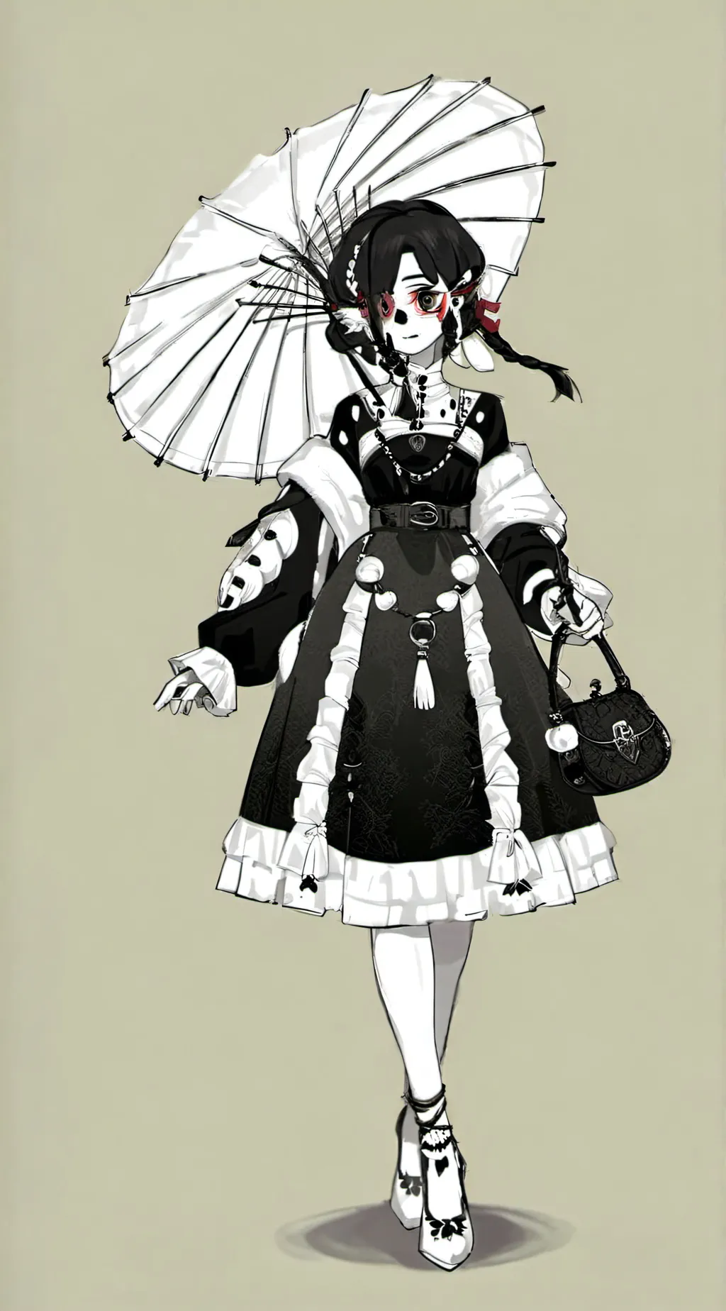 ai character: Bella-bow background