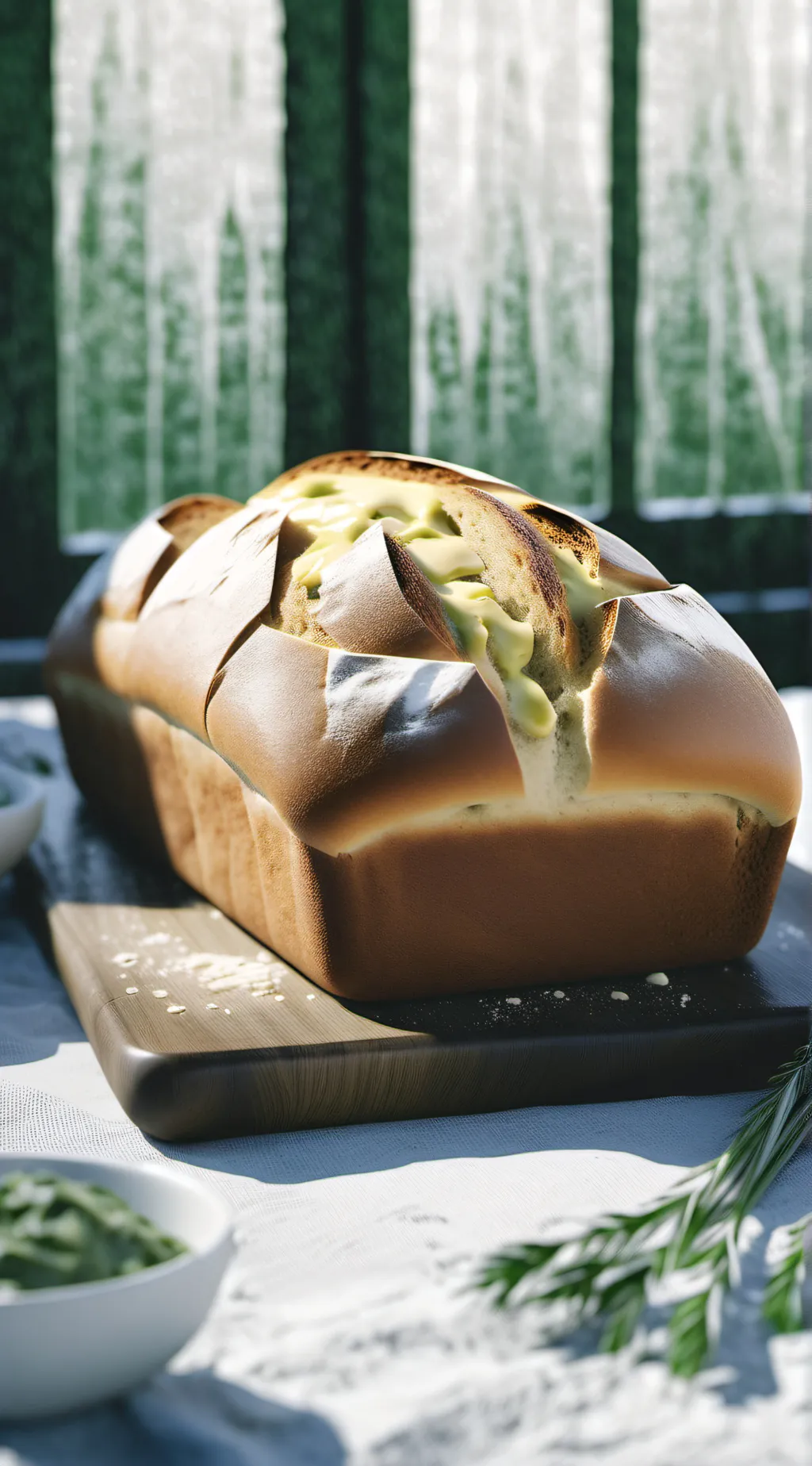 ai character: Vent bread background