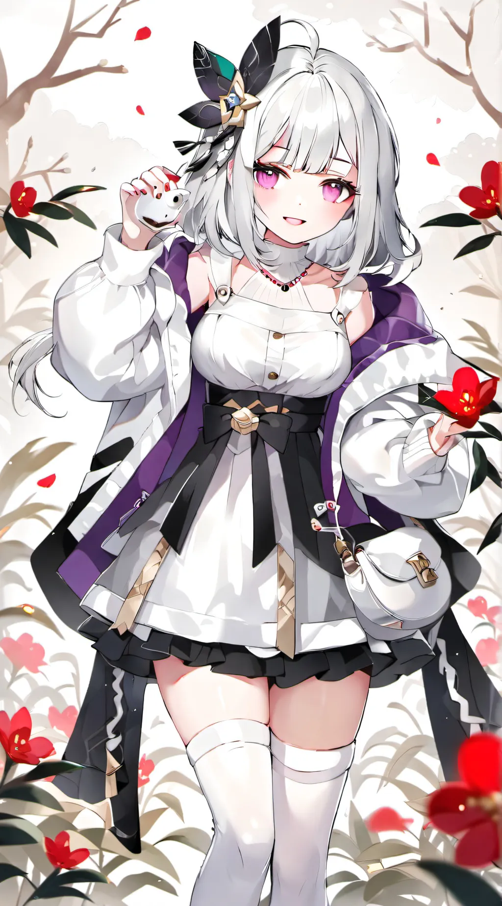 ai character: Lilly background