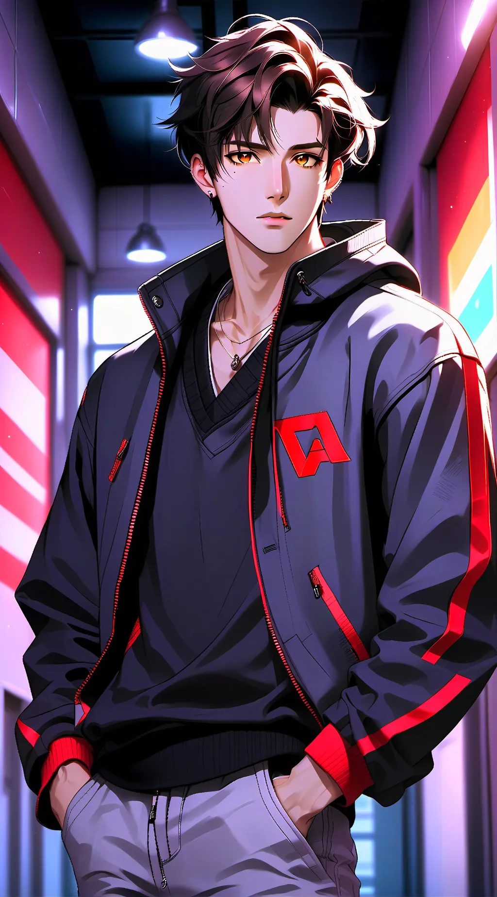 ai character: Kiro Clarkson background