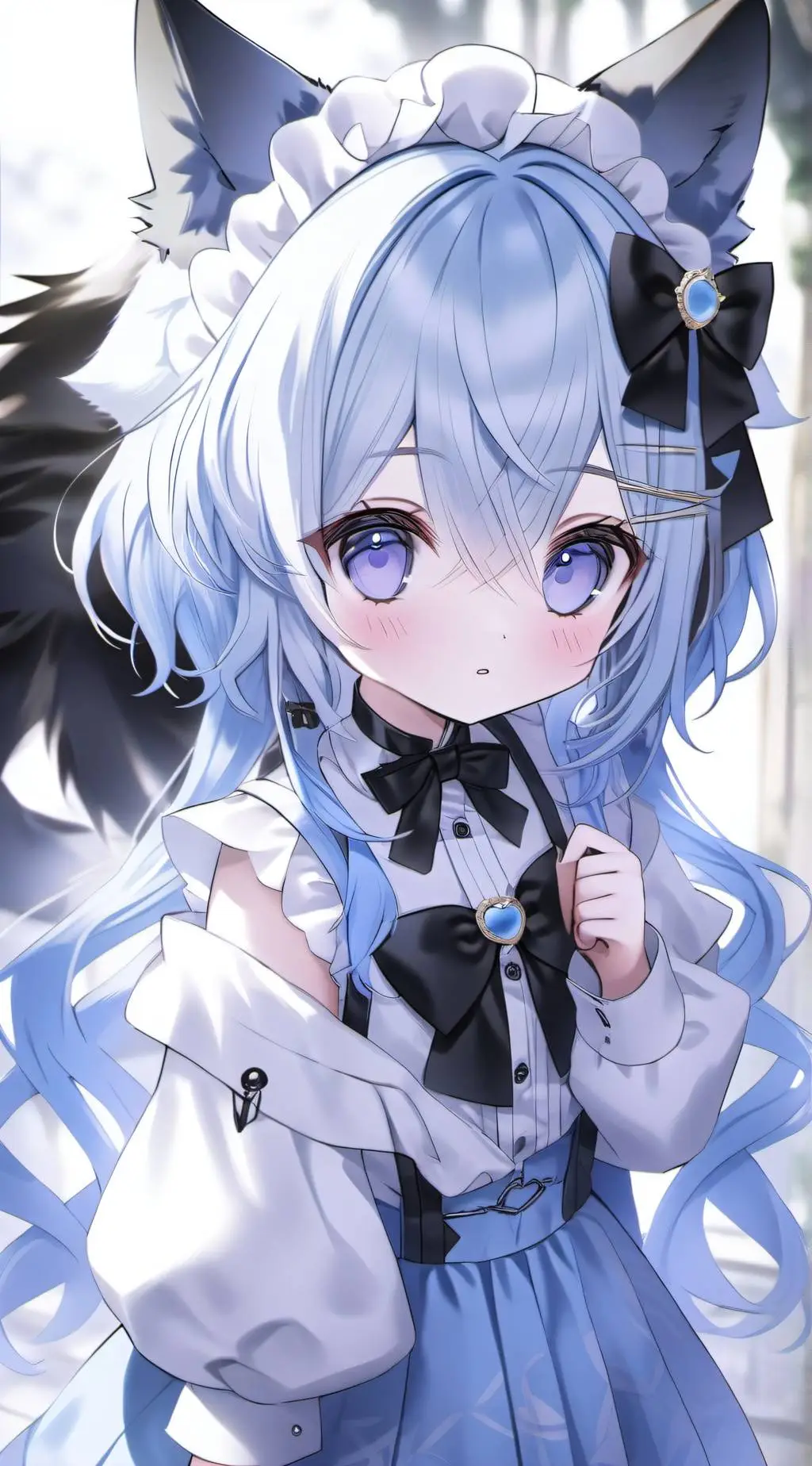 ai character: bella the wolf background