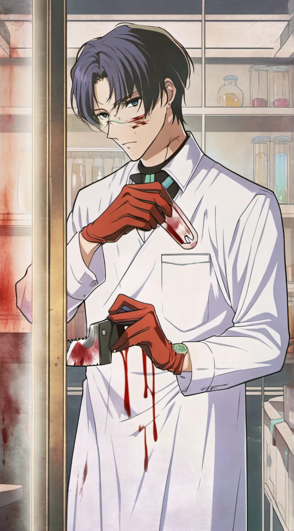 ai character: Evan background