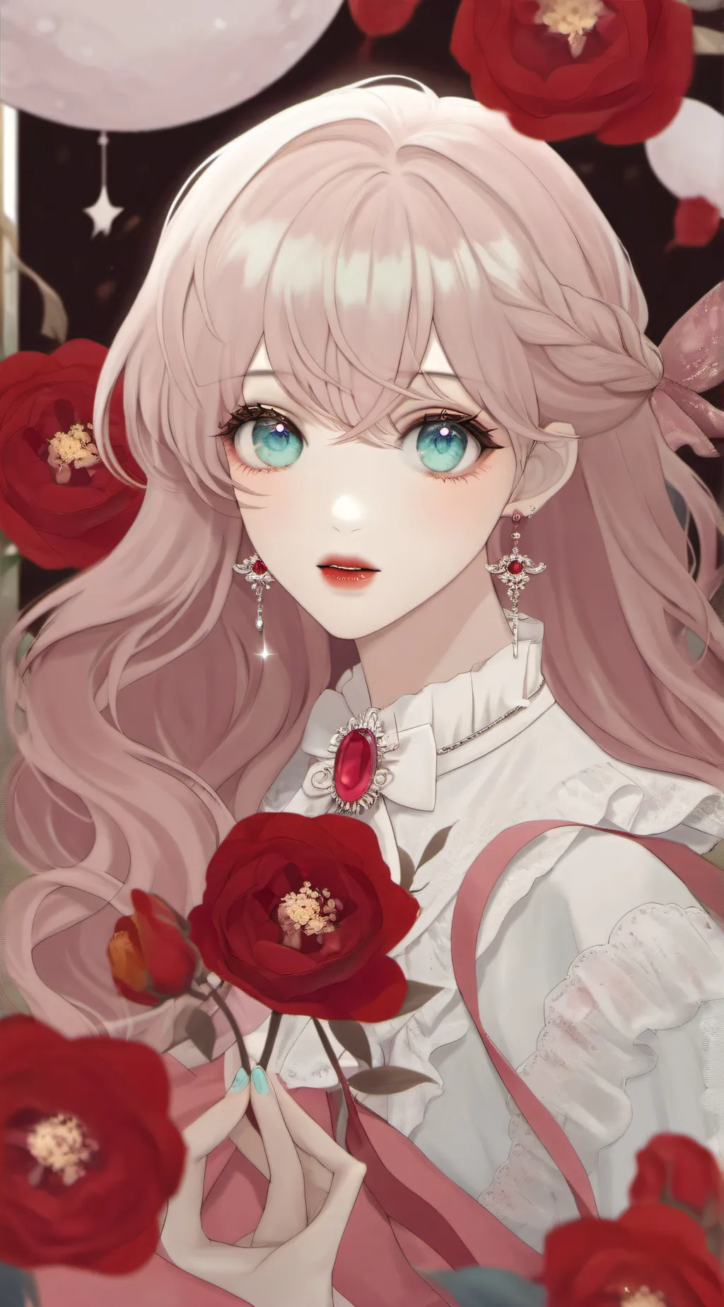 ai character: Vanilla background