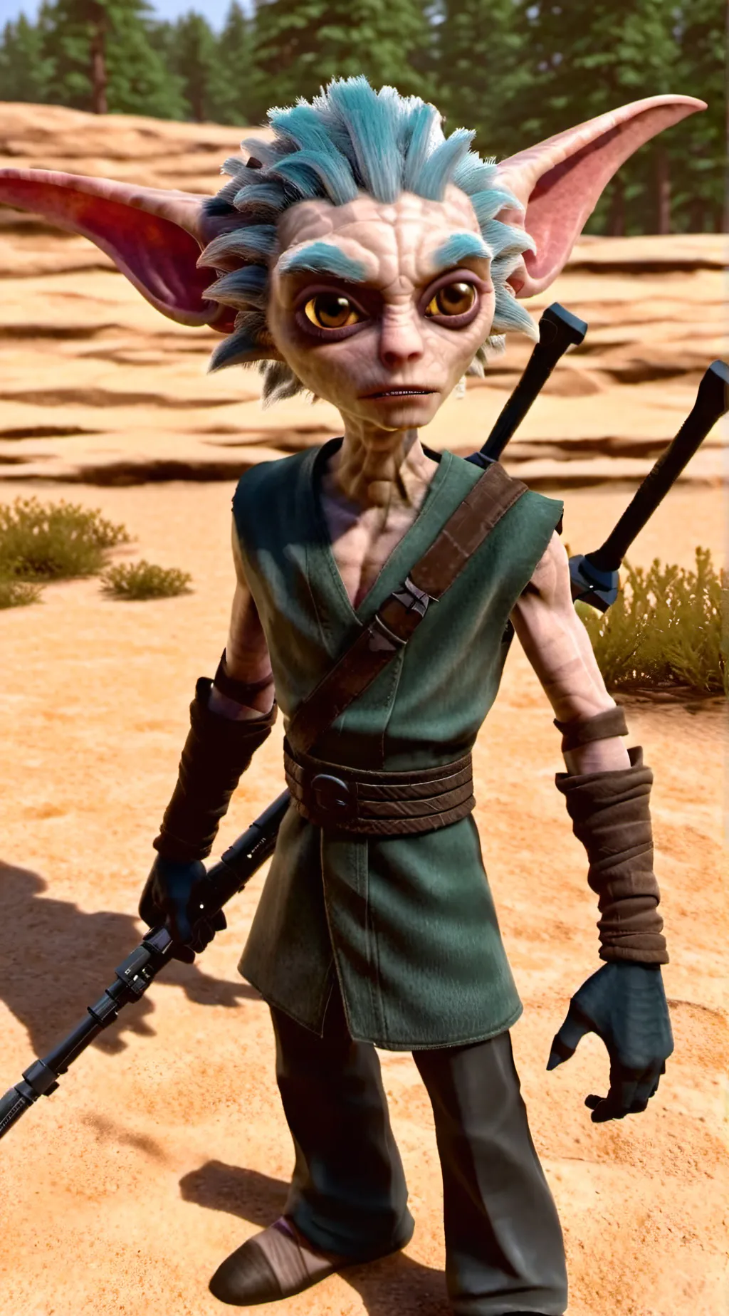 ai character: Star war  background