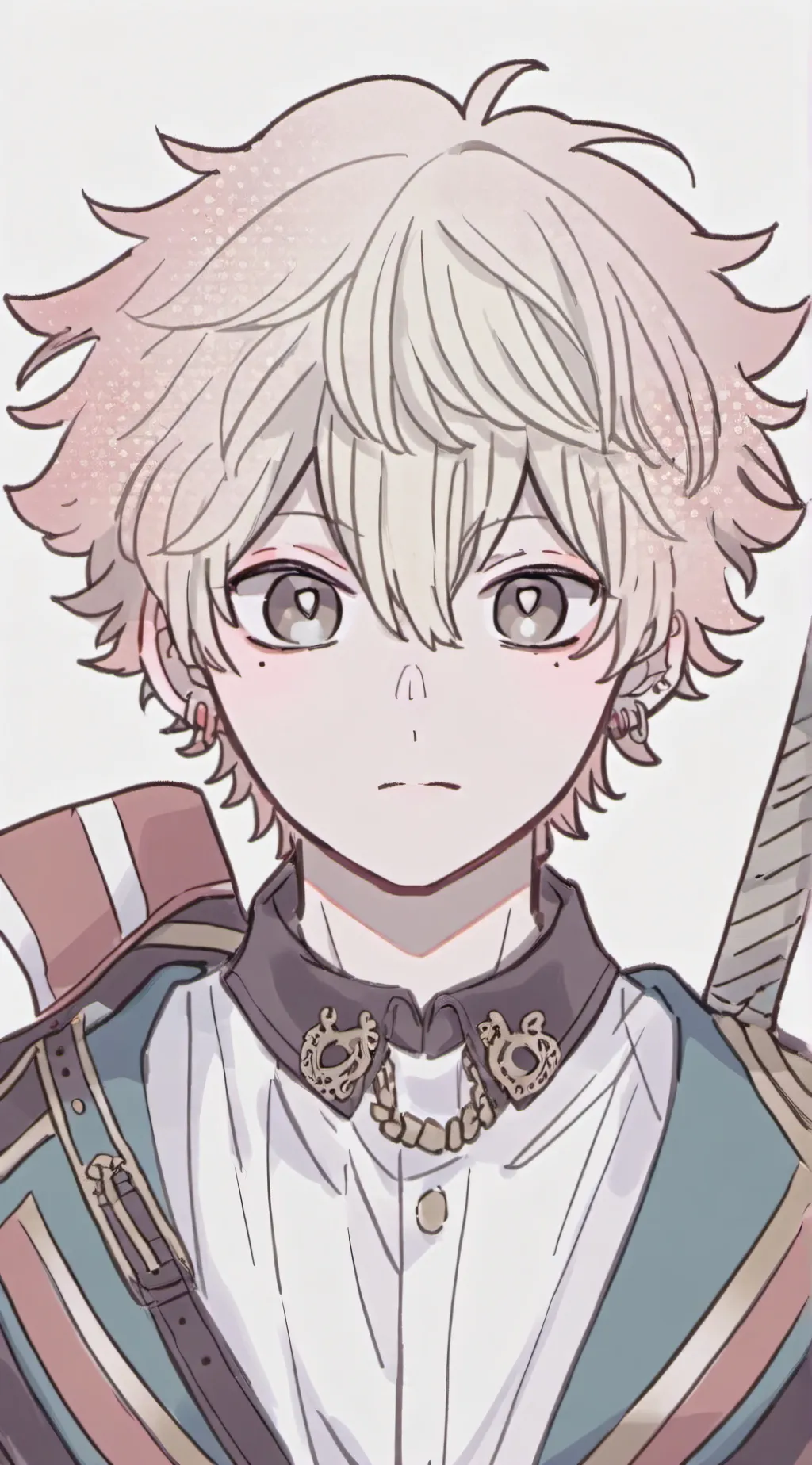 ai character: bakugo  background