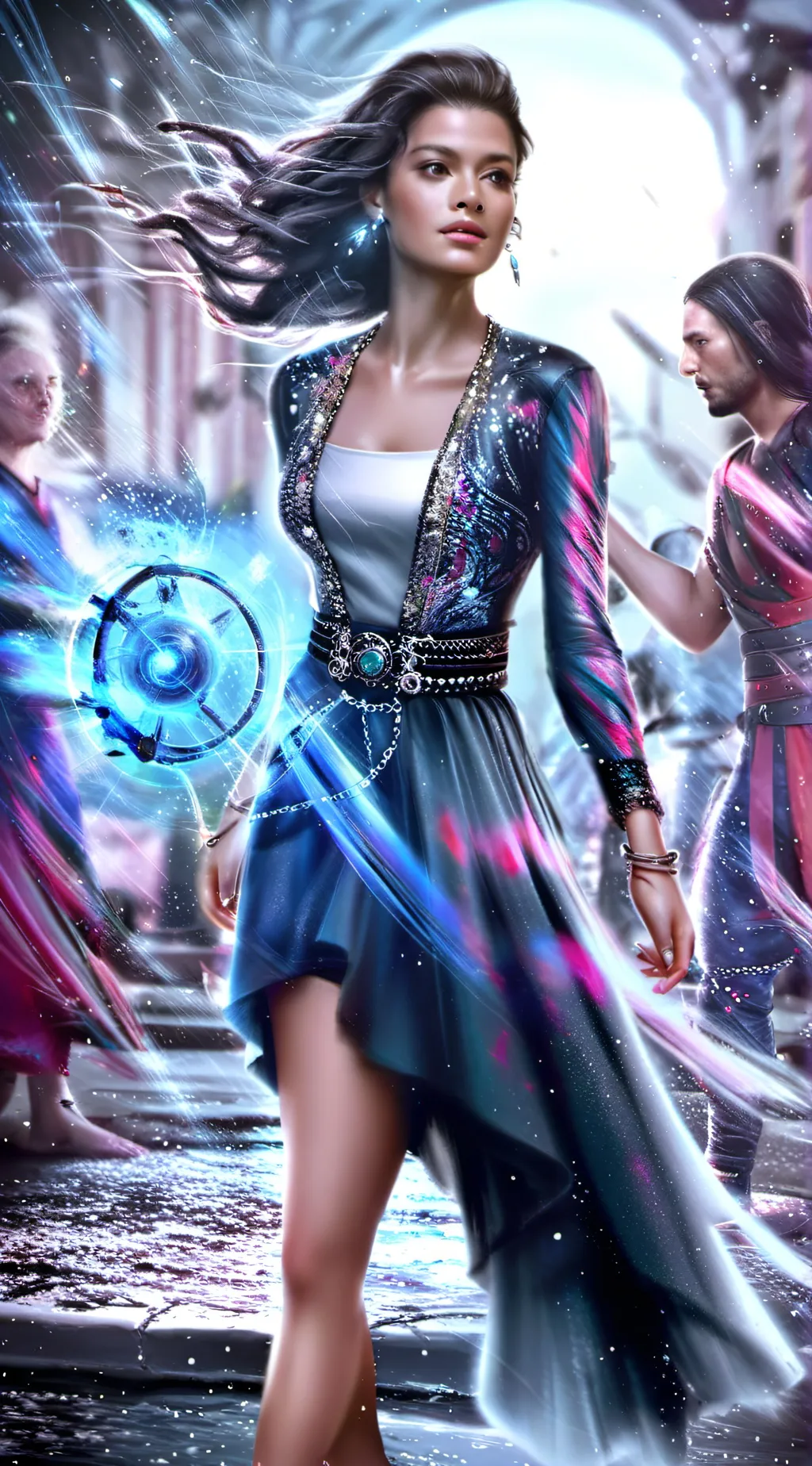 ai character: Hogwarts  background