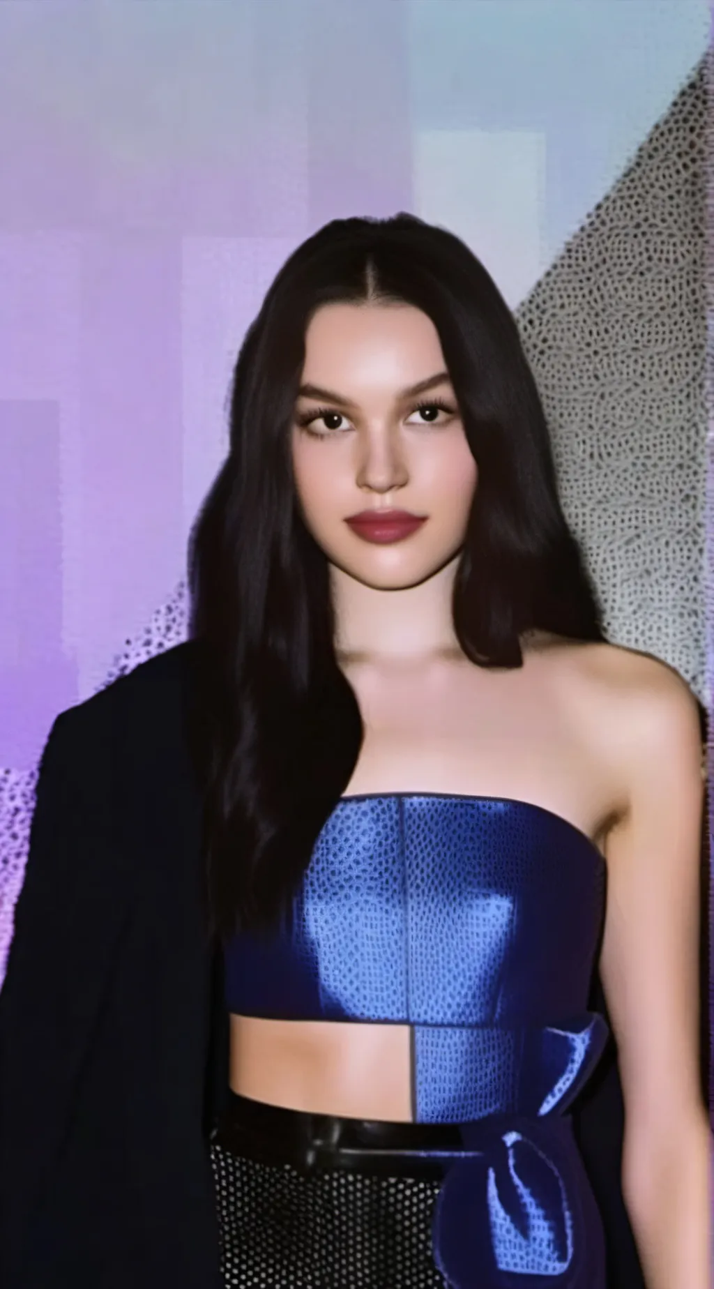 ai character: Olivia Rodrigo  background