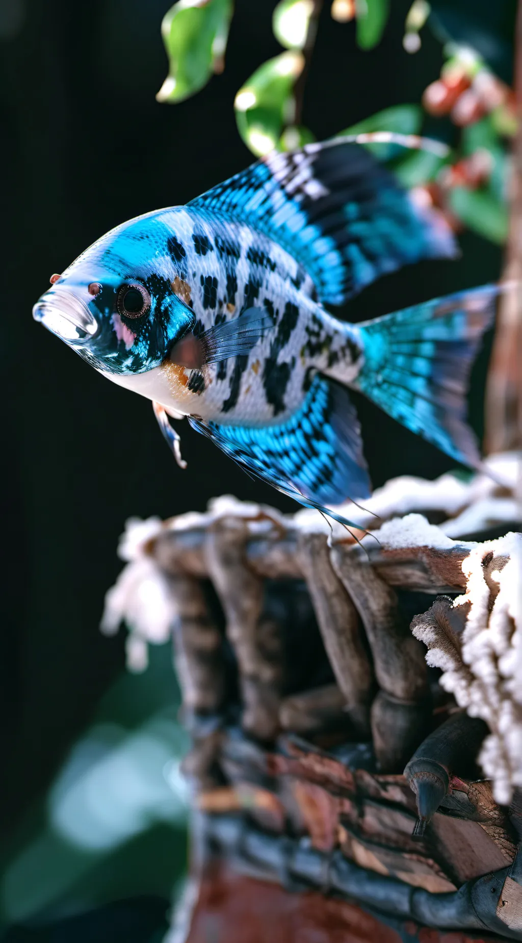 ai character: Bluey background