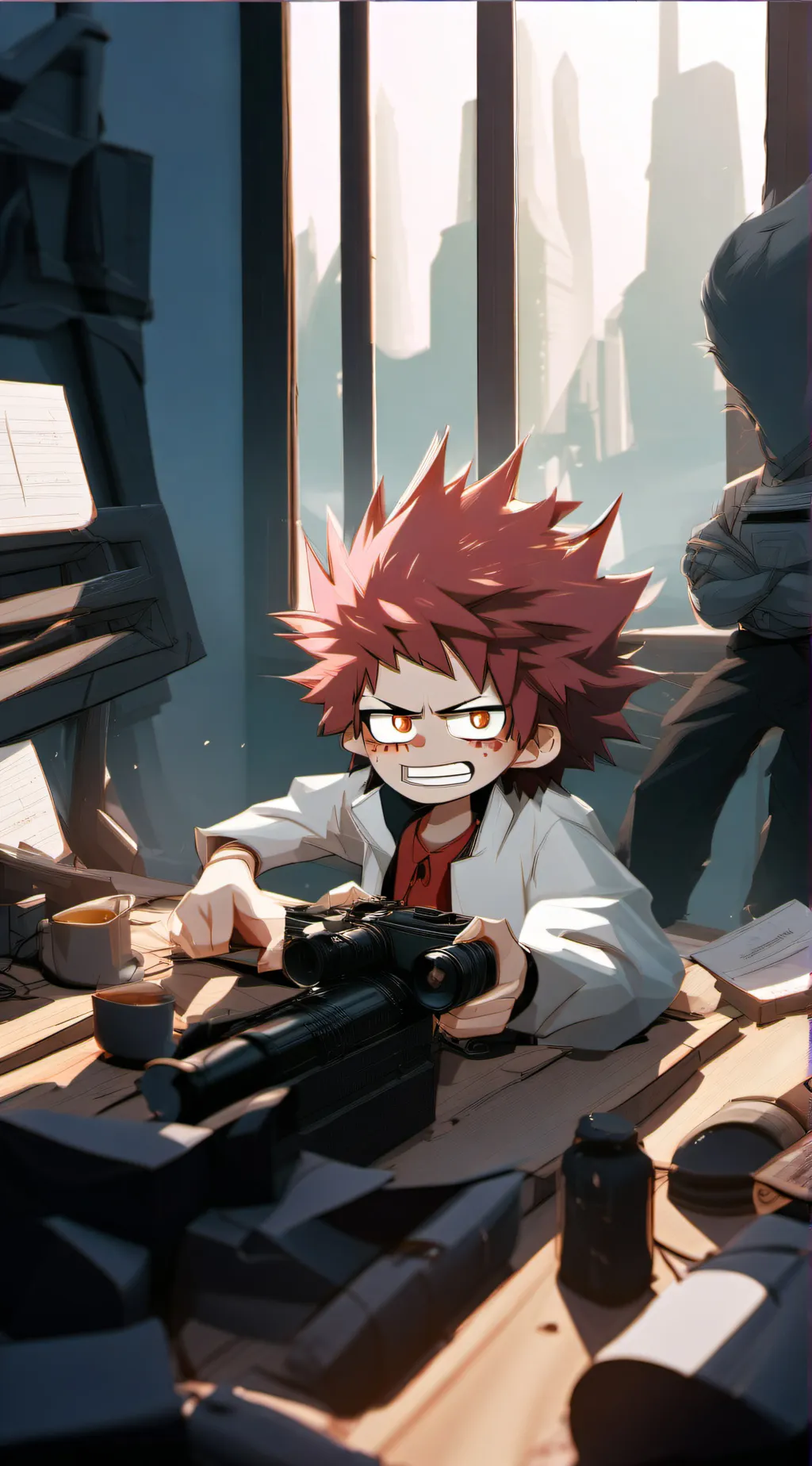 ai character: KIRISHIMA🎉🥳🥳 background