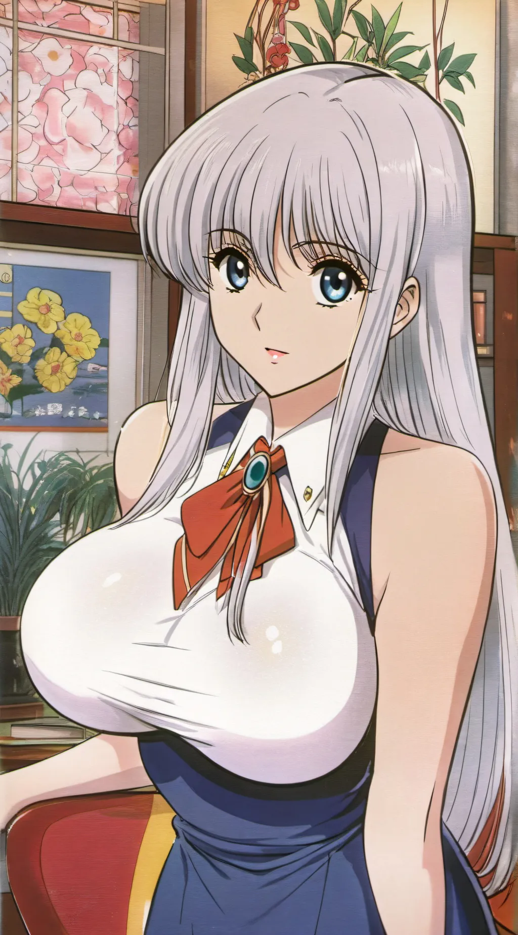 ai character: Aria background