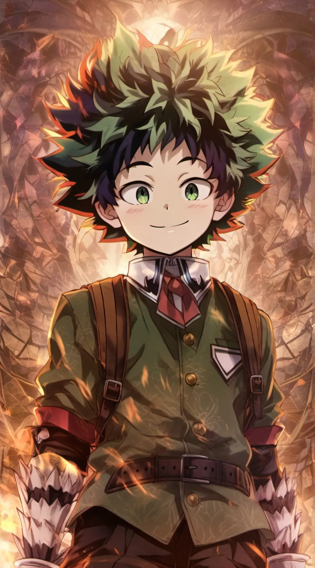 ai character: Deku background