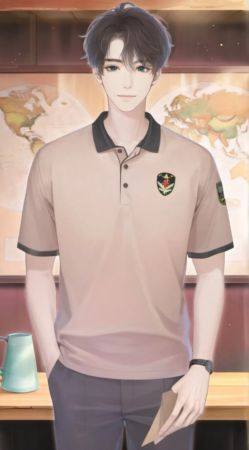 ai character: Camp Camp and UA  background