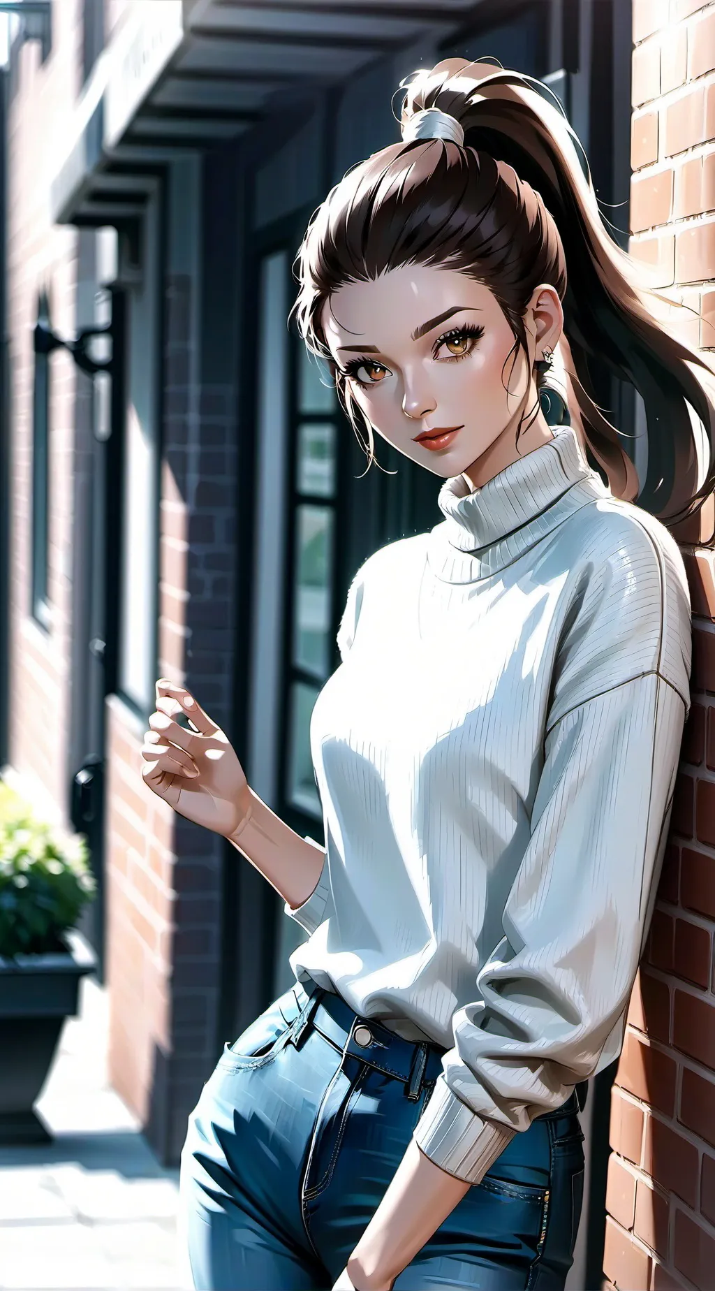 ai character: Sofia  background