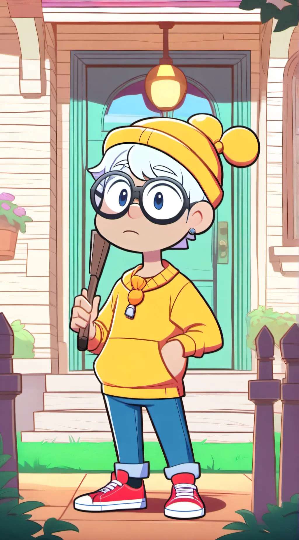 ai character: the loud house  background