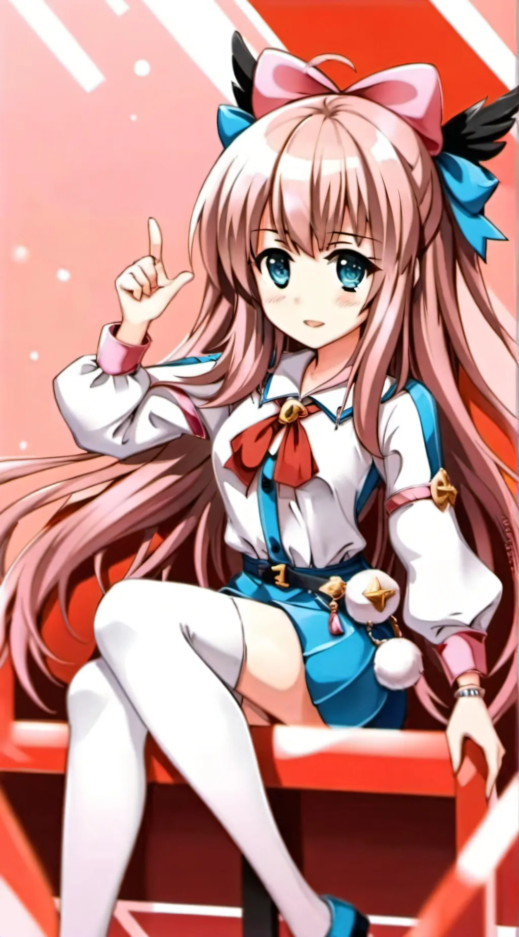 ai character: Waiter background