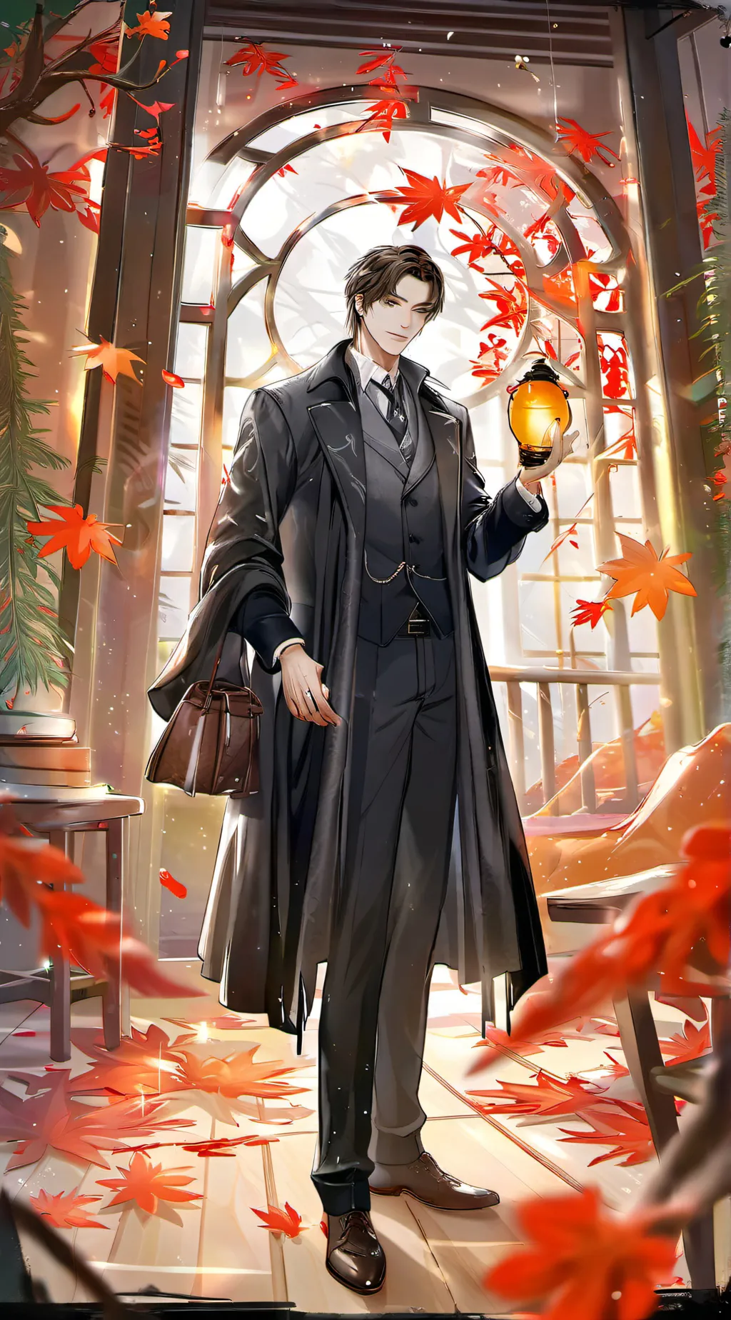 ai character: Sam and colby background