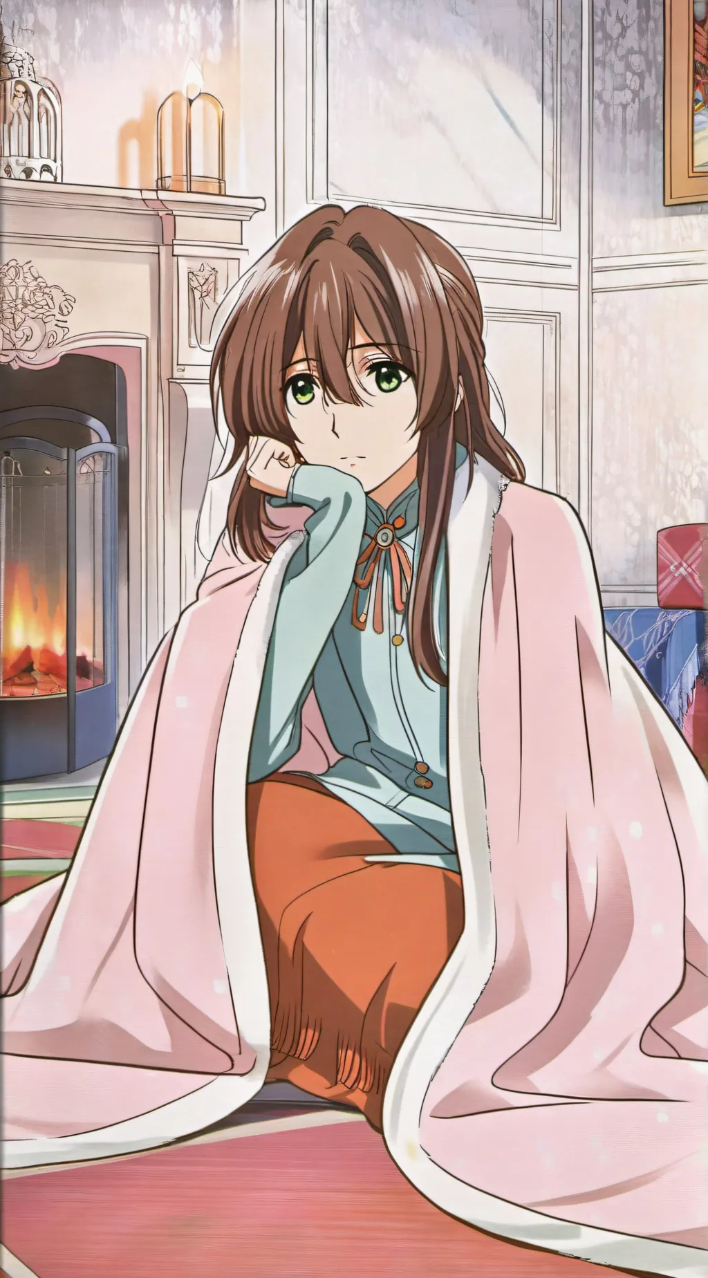 ai character: Kylie  background