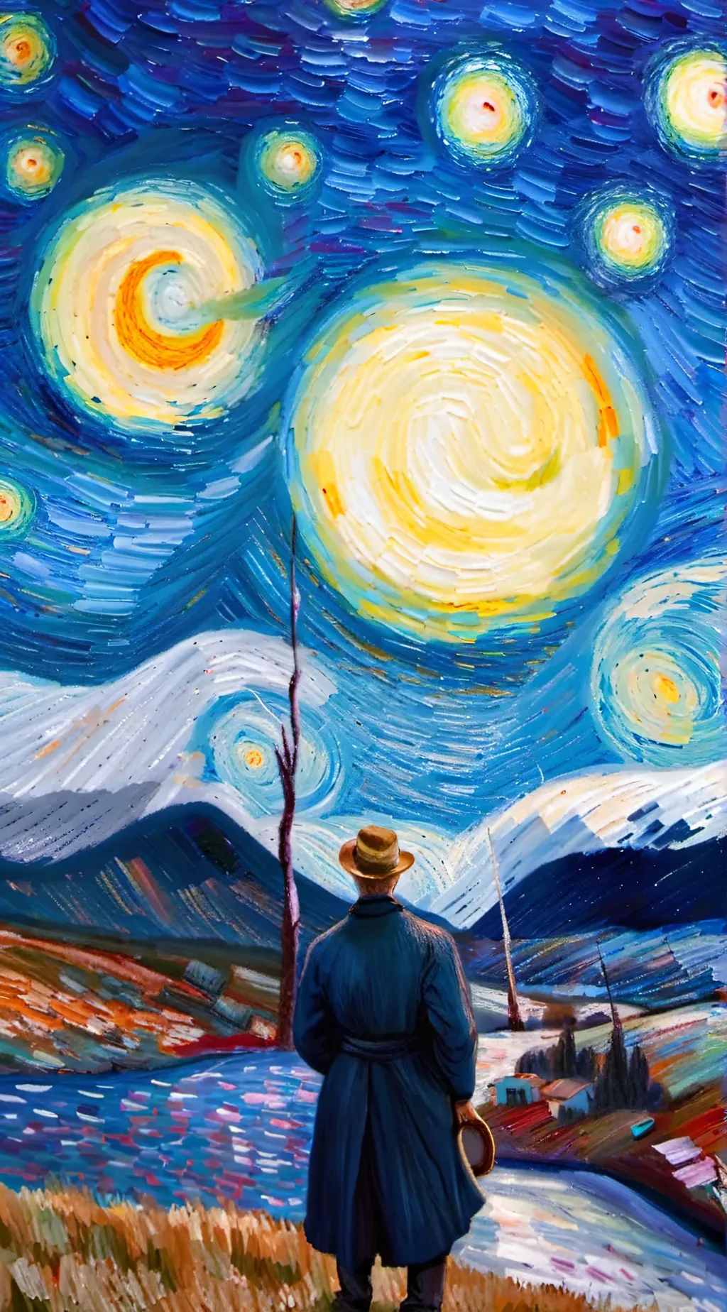 ai character: Random  background