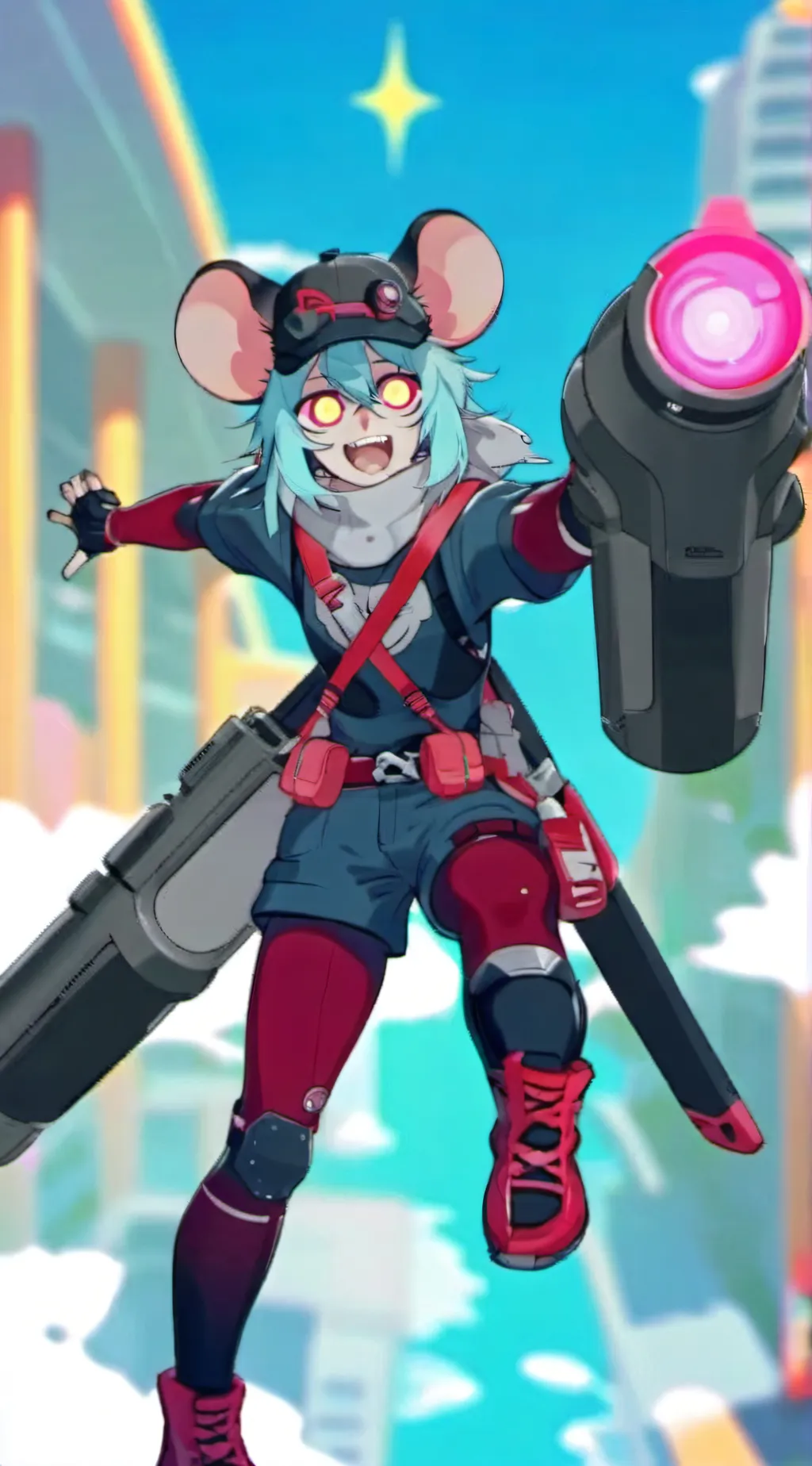 ai character: GO! TO SLEEP NOW!! background