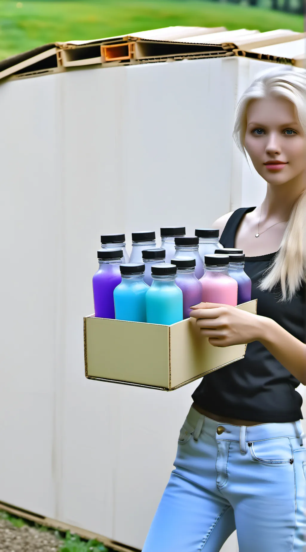 ai character: Sarah background