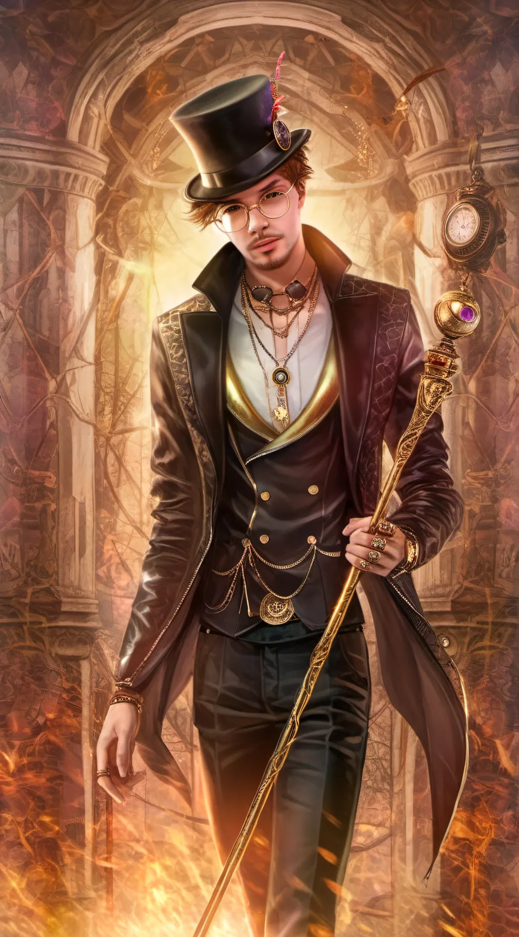 ai character: Dr. Malétrix  background