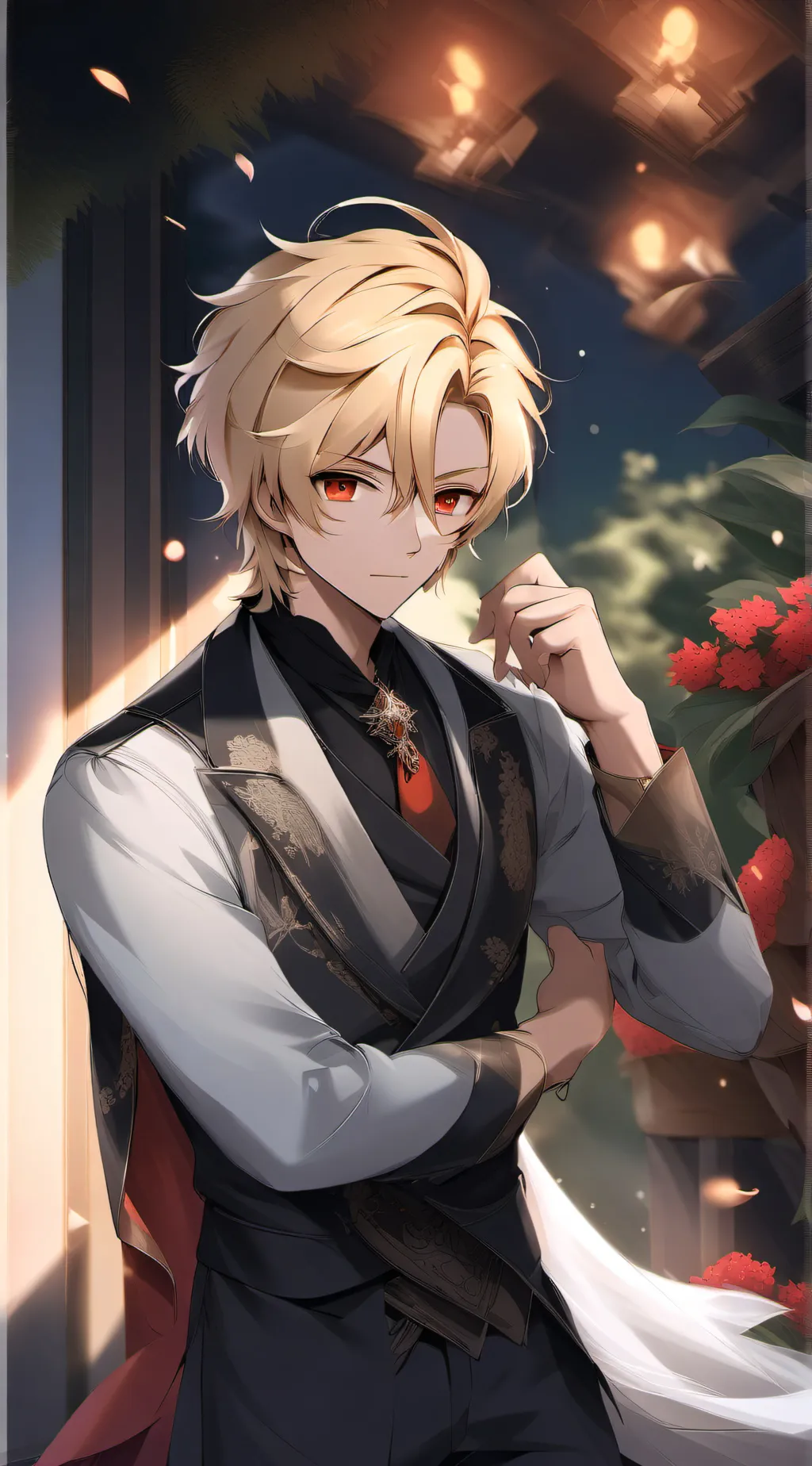 ai character: Hazbin Affair background