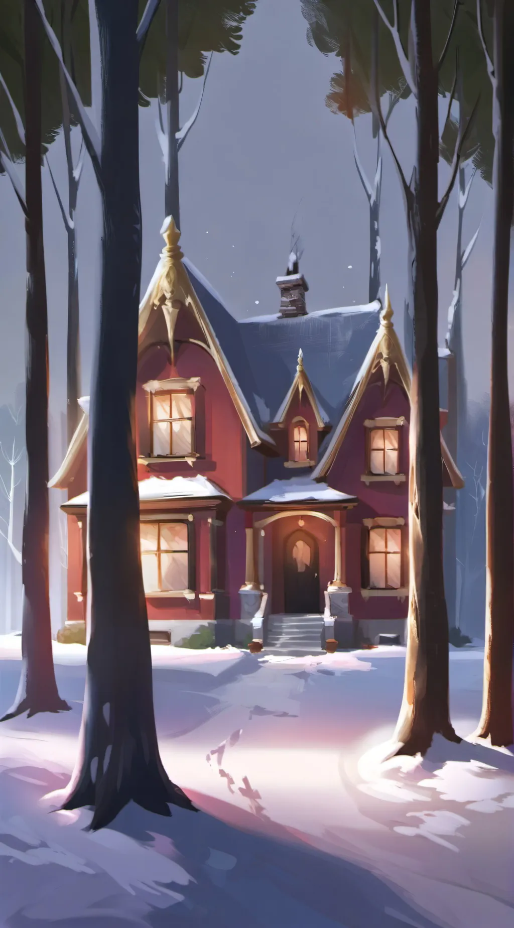 ai character: Familie Winter background