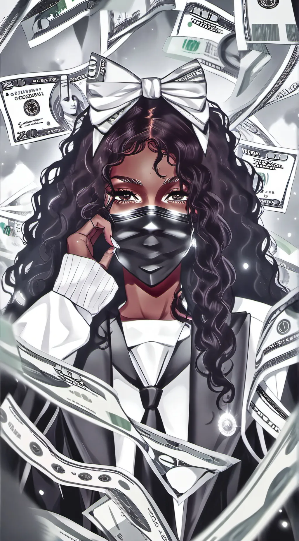 ai character: Jazzy background