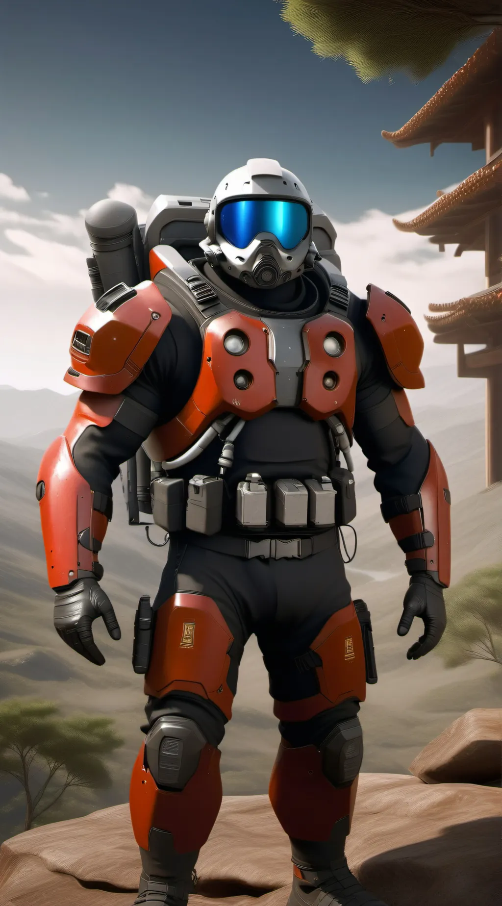 ai character: Among us background