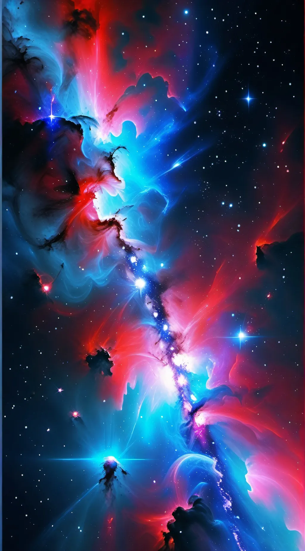 ai character: Vox & Alastor background