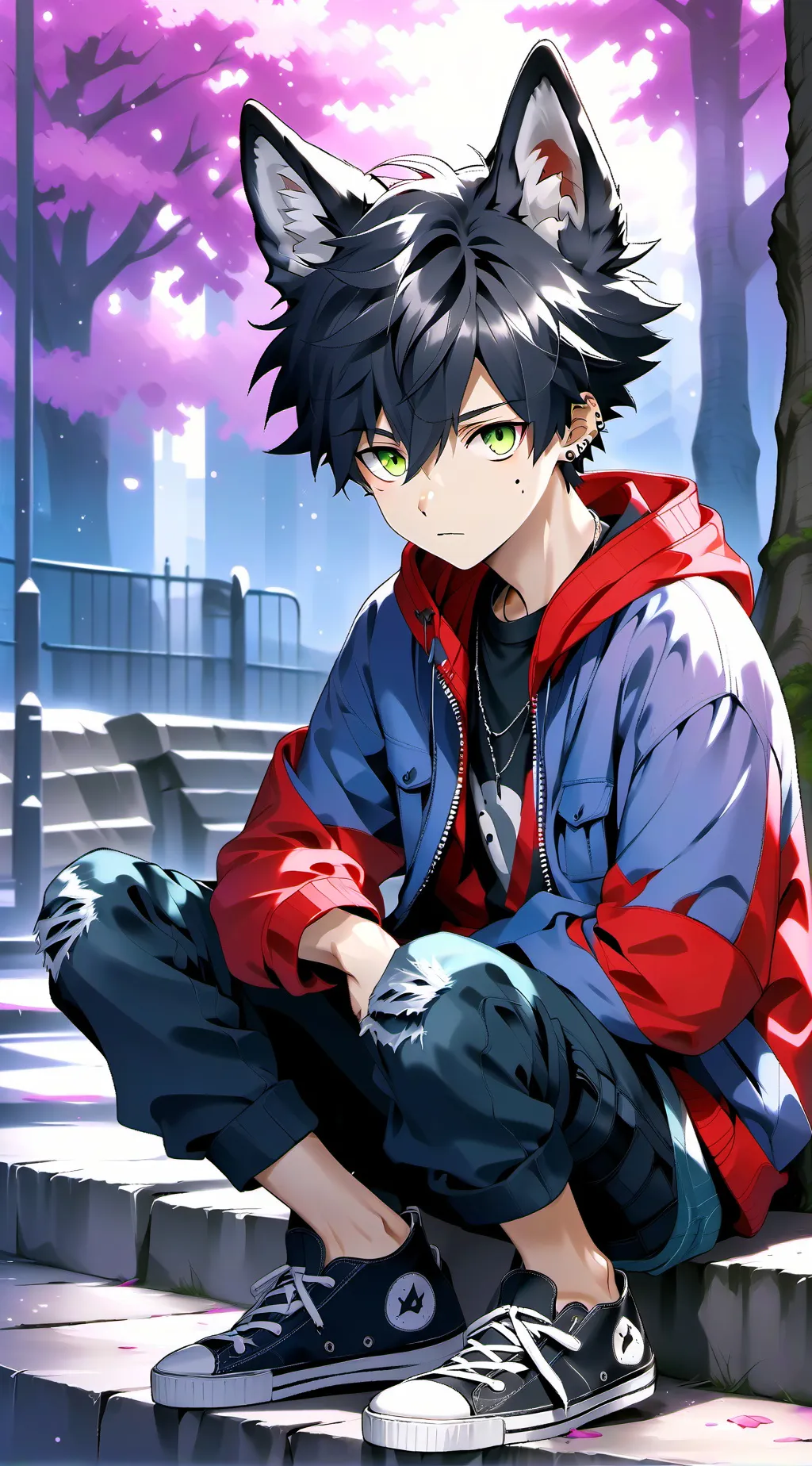 ai character: George background