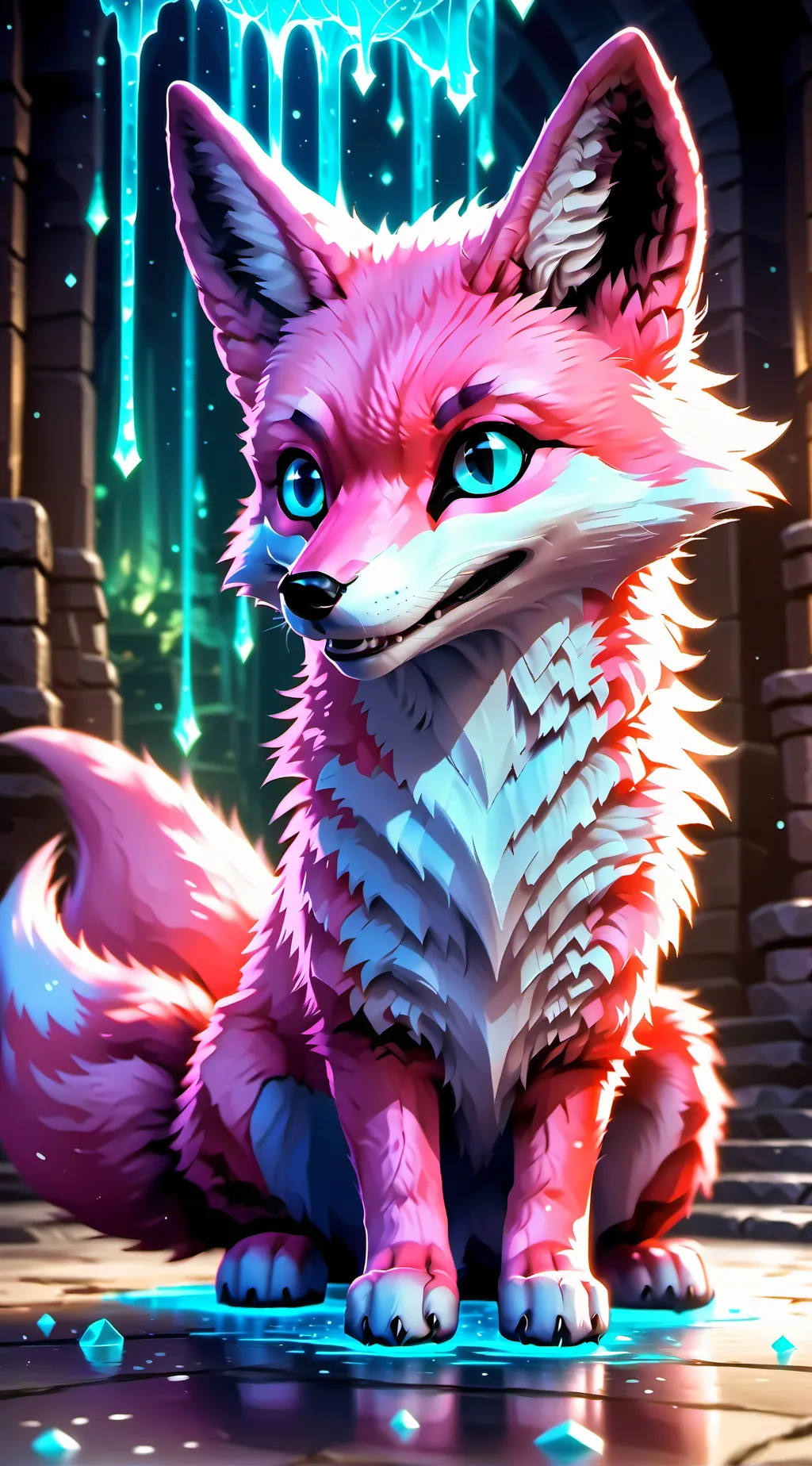 ai character: Pearl background