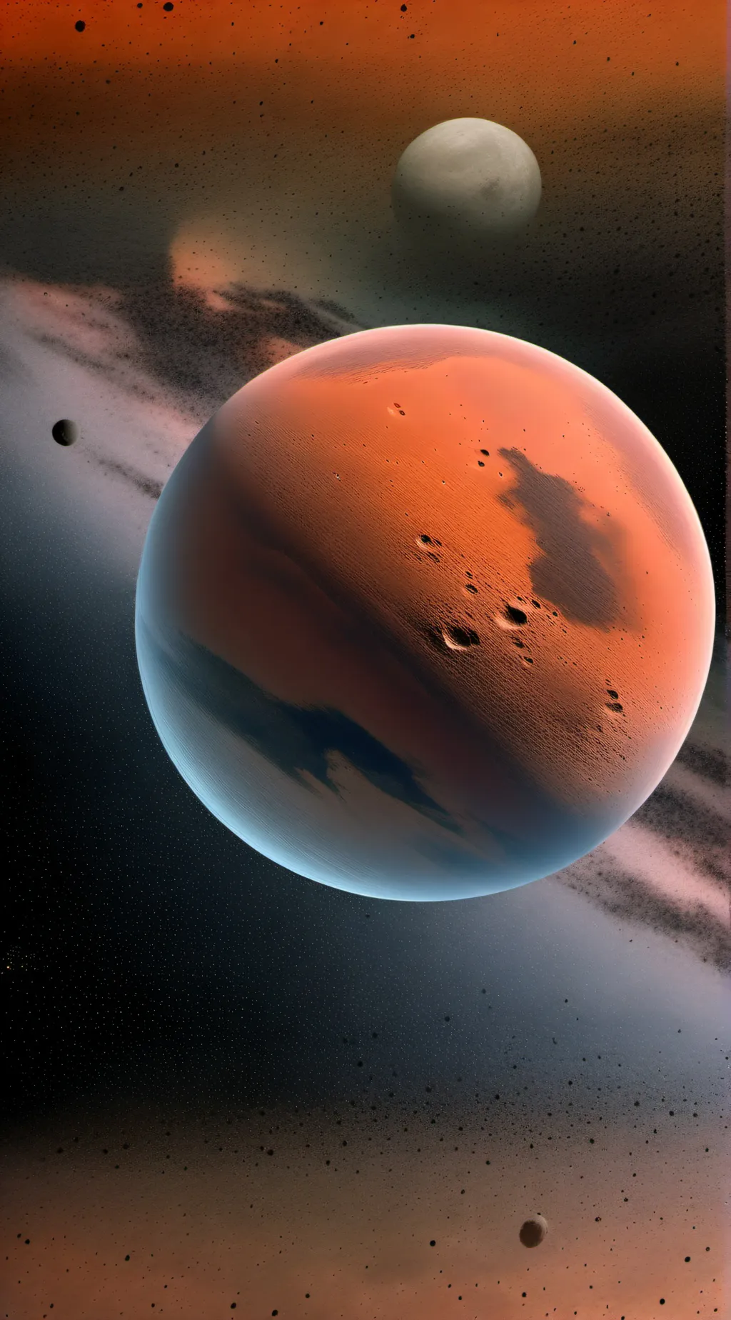 ai character: Mars background