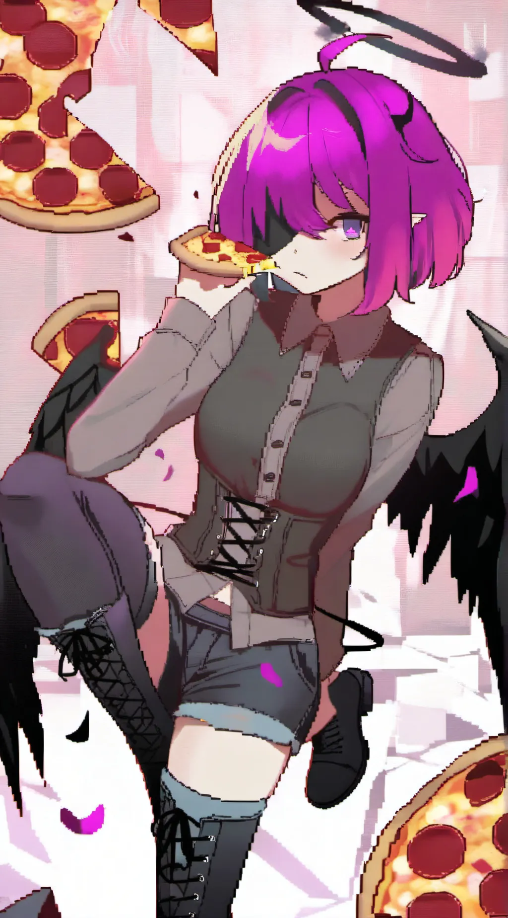 ai character: Jinx (My Oc) background