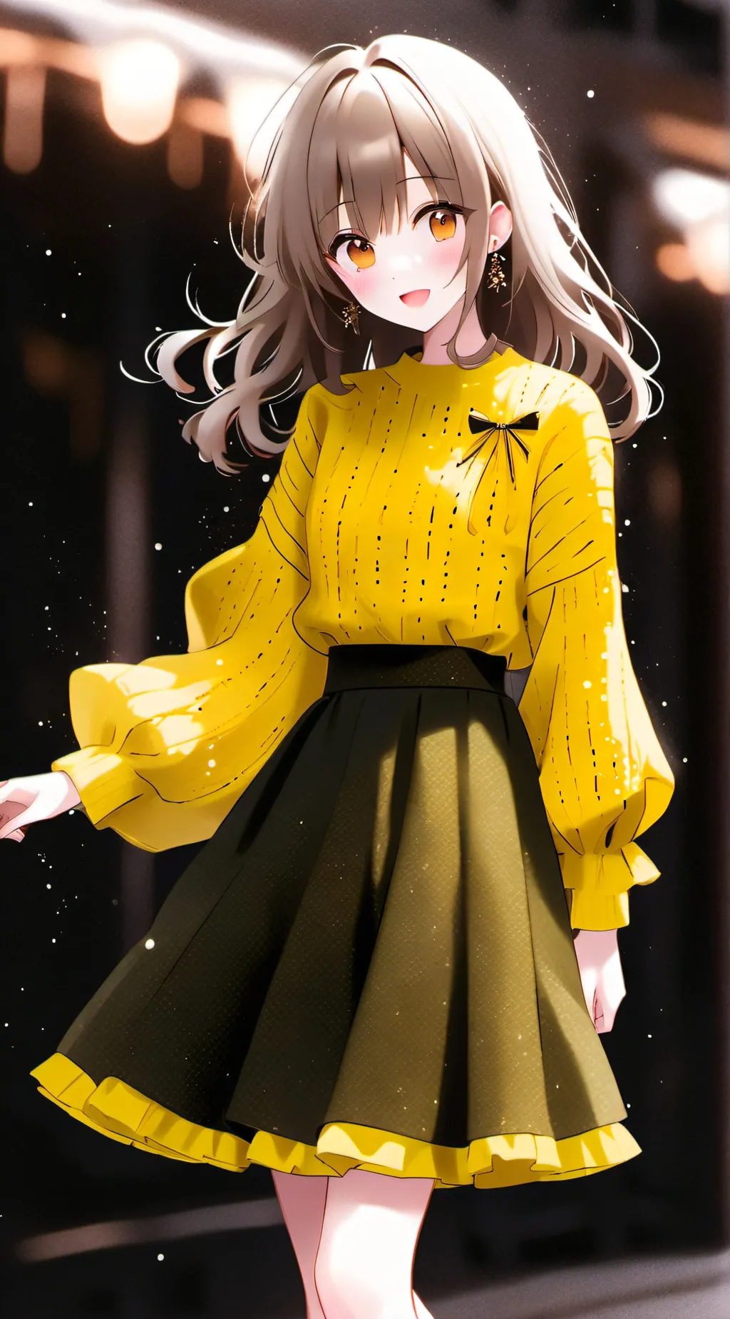 ai character: Girasol background